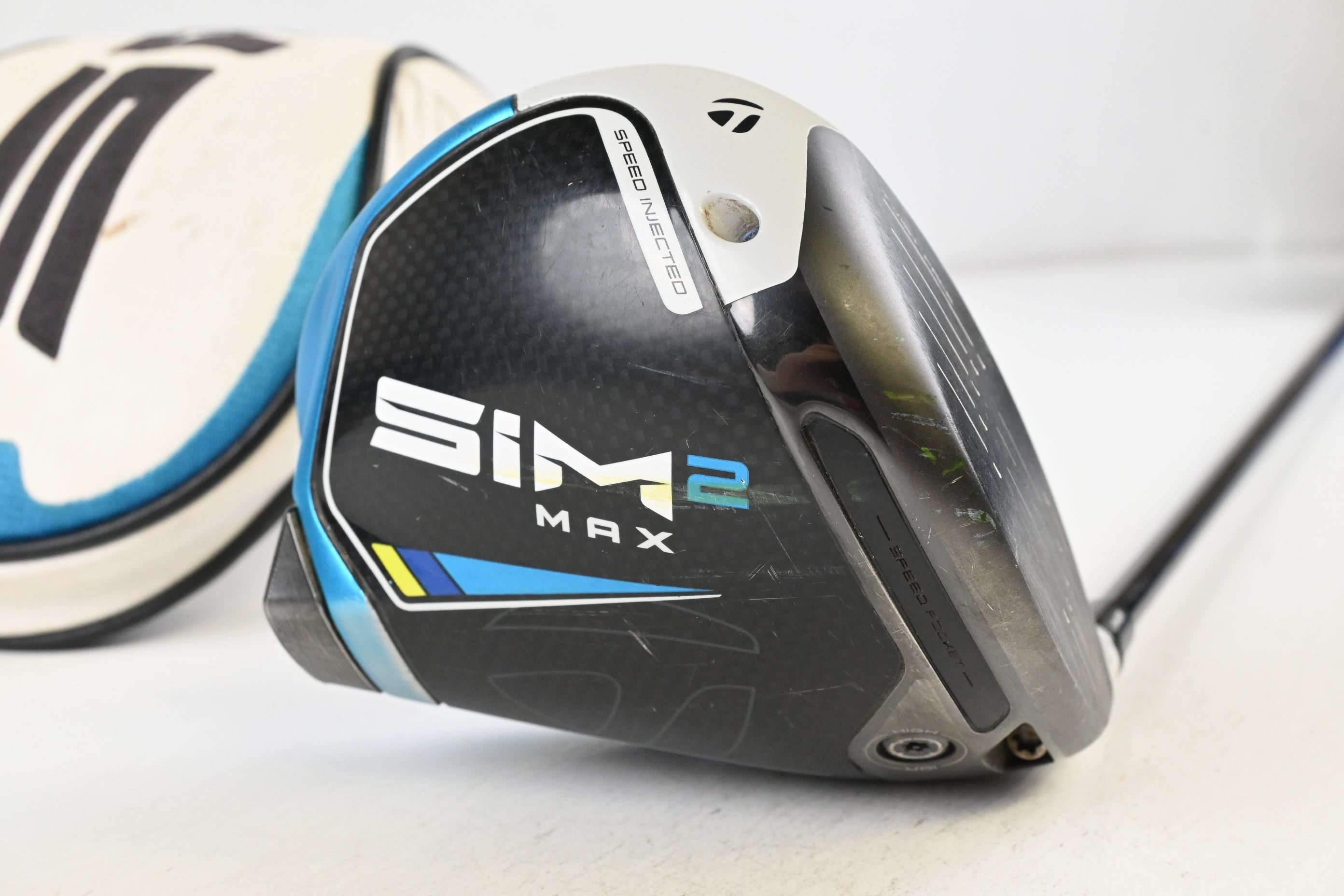 Taylormade SIM2 Max Driver / 9 Degree / Stiff Flex Tensei AV Raw Blue 60 Shaft