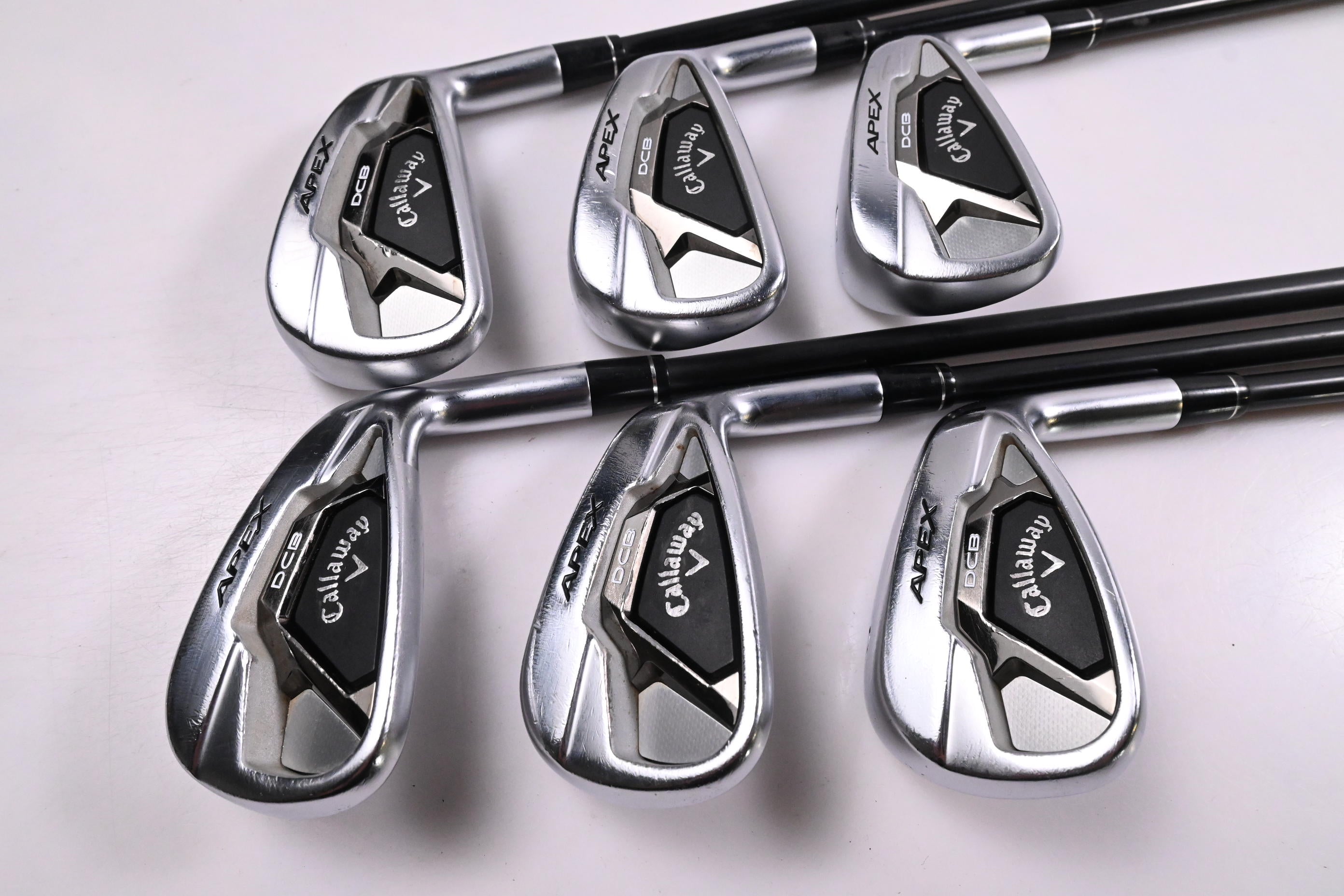 Callaway Apex DCB Irons / 5-PW / Senior Flex Cypher 50 Shafts