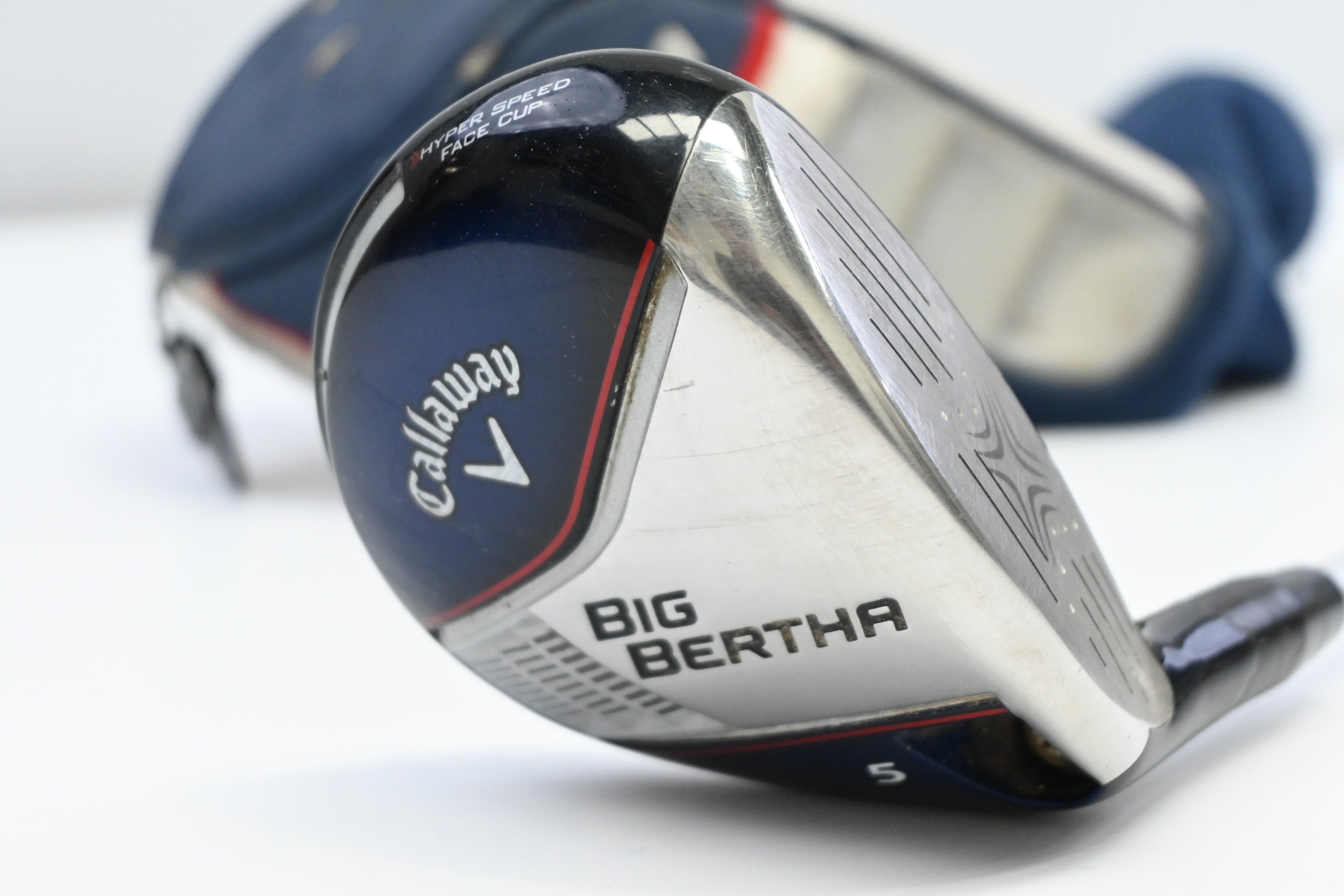 Callaway Big Bertha 2014 #5 Wood / 18 Degree / Stiff Flex Fubuki Z 65 Shaft