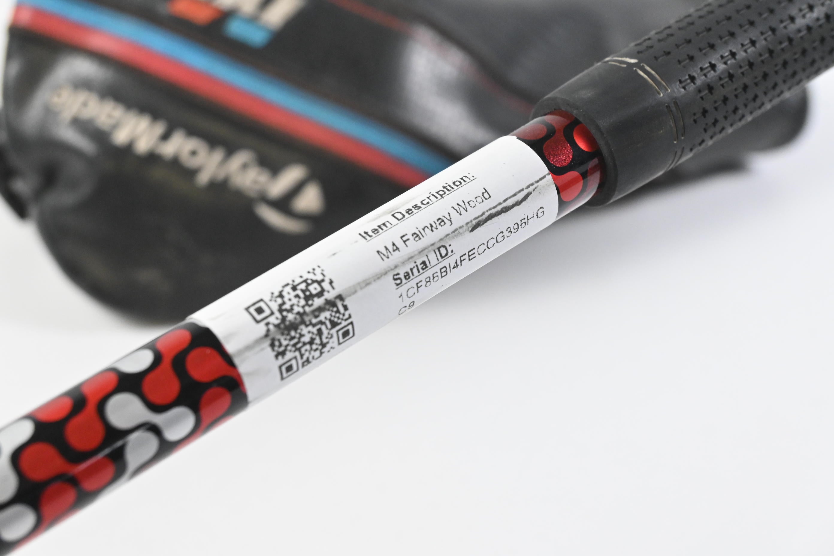 Left Hand Taylormade M4 #3 HL Wood / 16.5 Degree / Regular Flex Atmos Red 5