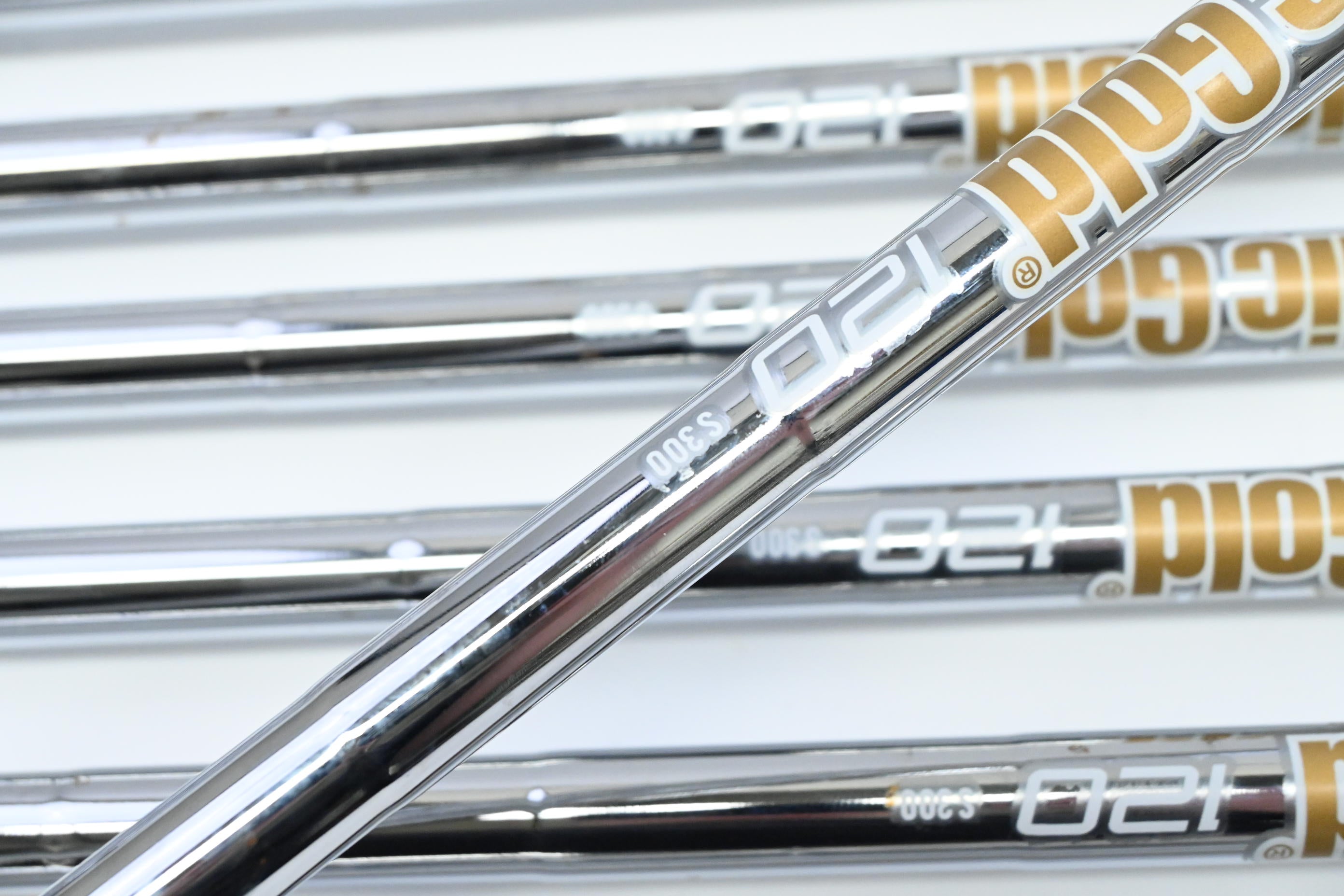 Ping G440 Irons / 5-PW+UW+56° / Green Dot / Stiff Flex Dynamic Gold S300 Shafts