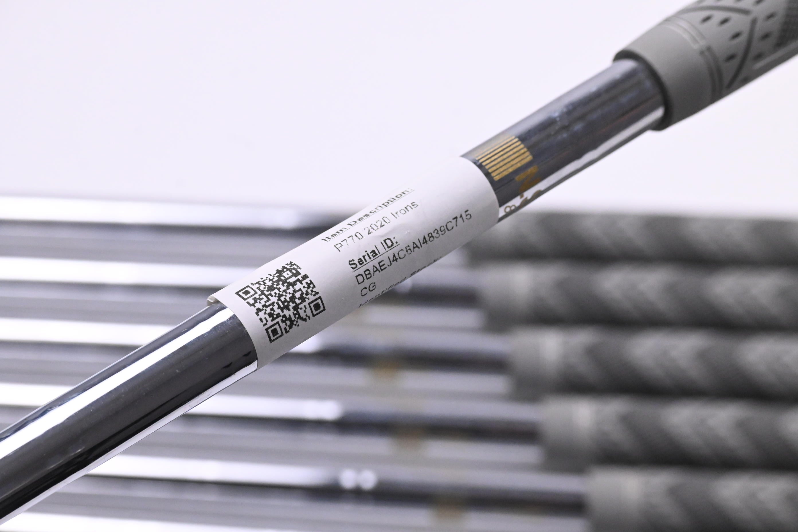 Taylormade P770 2020 Irons / 4-PW+GW / Stiff Flex N.S.Pro 850GH Shafts