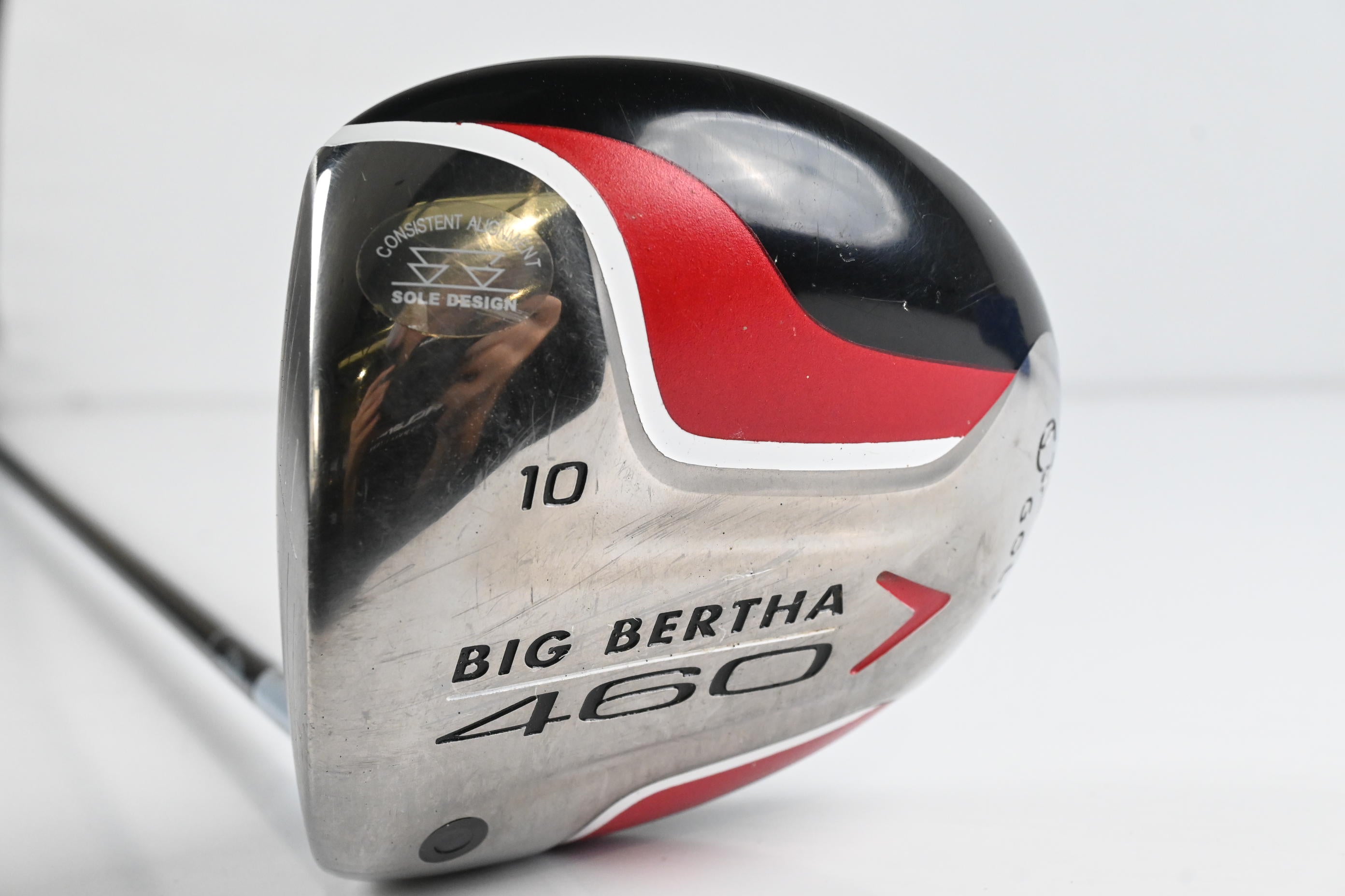 Left Hand Callaway Big Bertha 460 Driver / 10 Degree / Regular Flex Aldila NVS