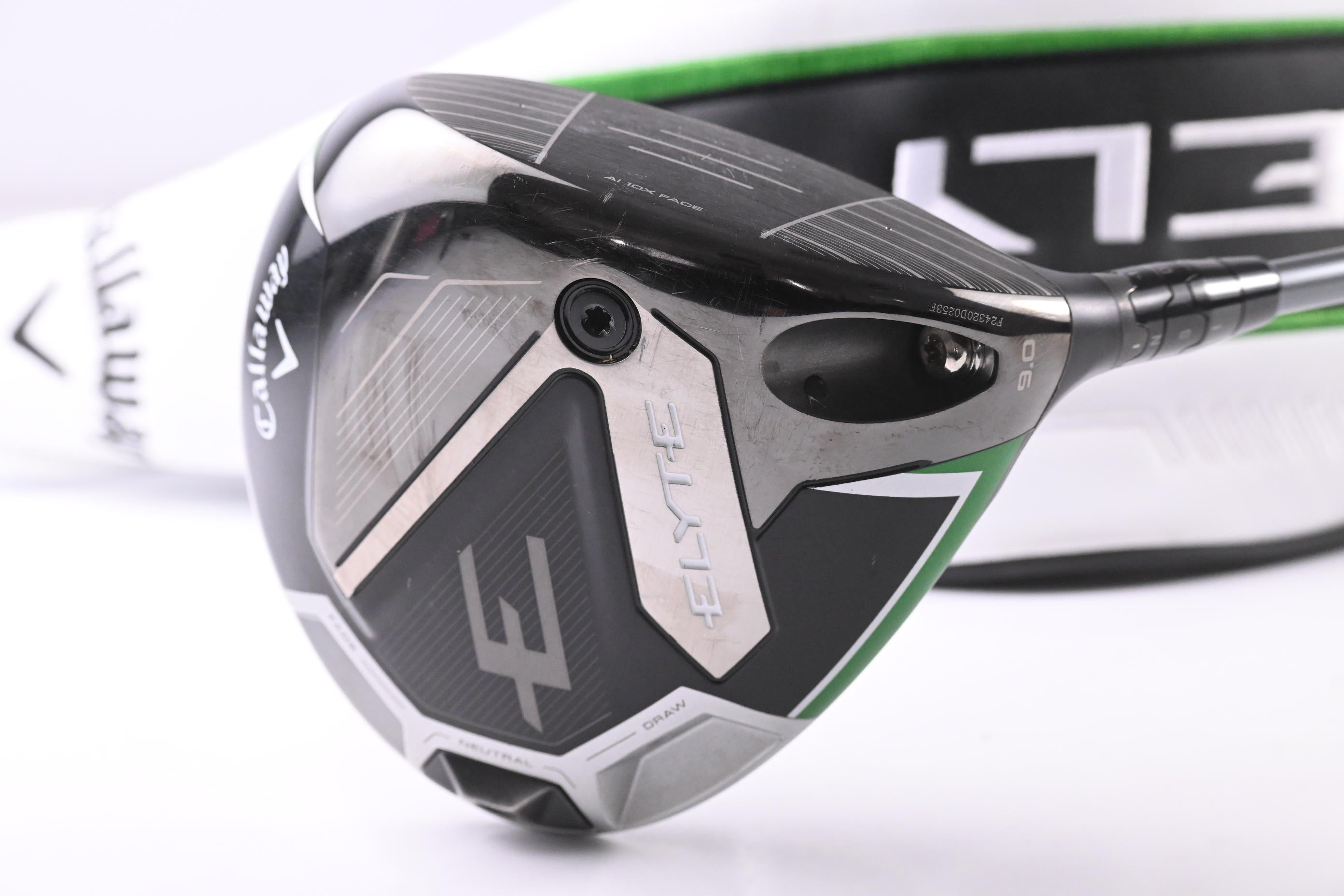 Callaway Elyte Driver / 9 Degree / Stiff Flex Denali Charcoal 60 Shaft