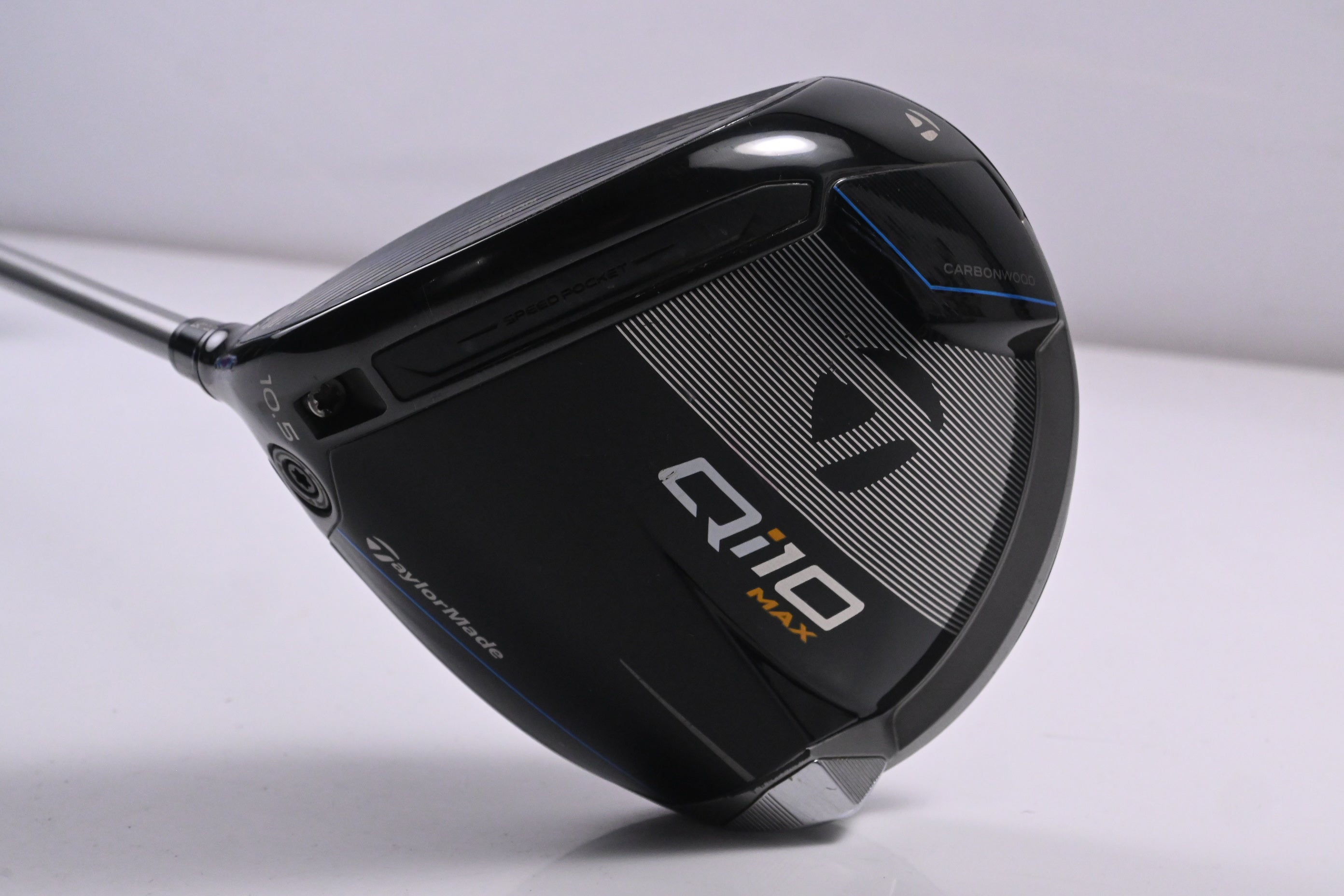 Left Hand Taylormade Qi10 Max Driver / 10.5 Degree / Regular Flex SpeederNX TCS