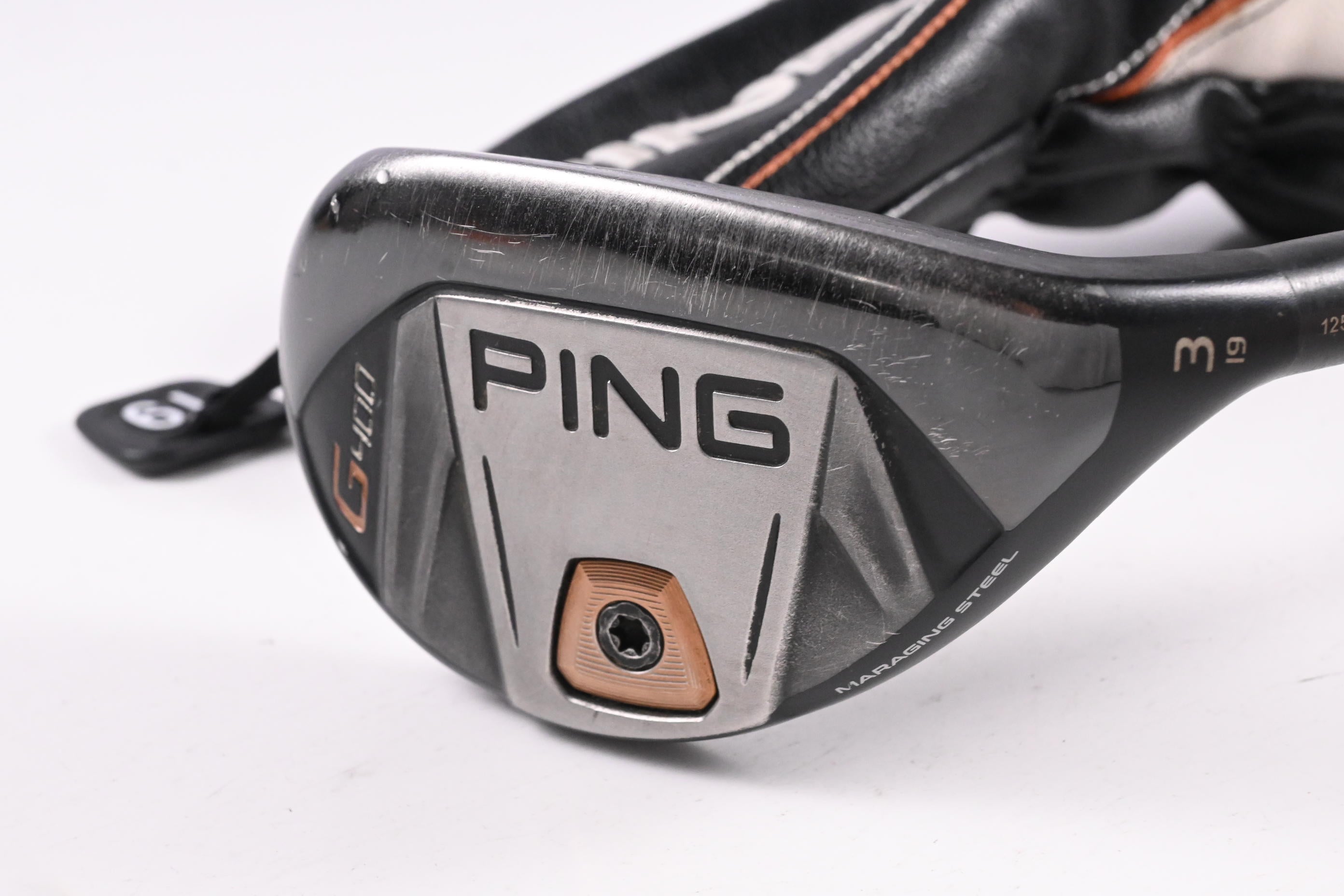 Ping G400 #3 Hybrid / 19 Degree / Stiff Flex Ping Alta CB 70 Shaft