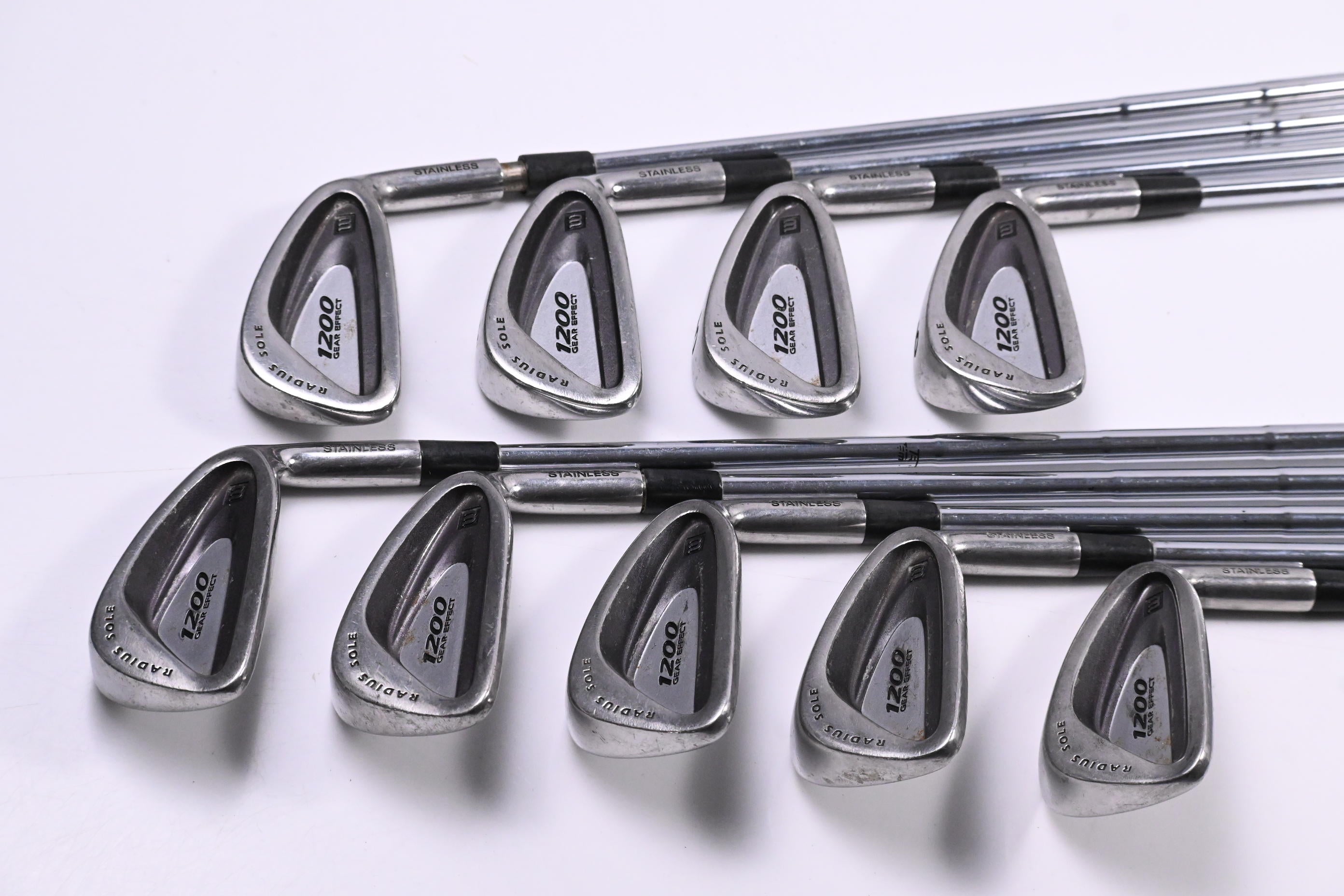 Wilson Gear Effect 1200 Irons / 3-PW+SW / Regular Flex Wilson Shafts