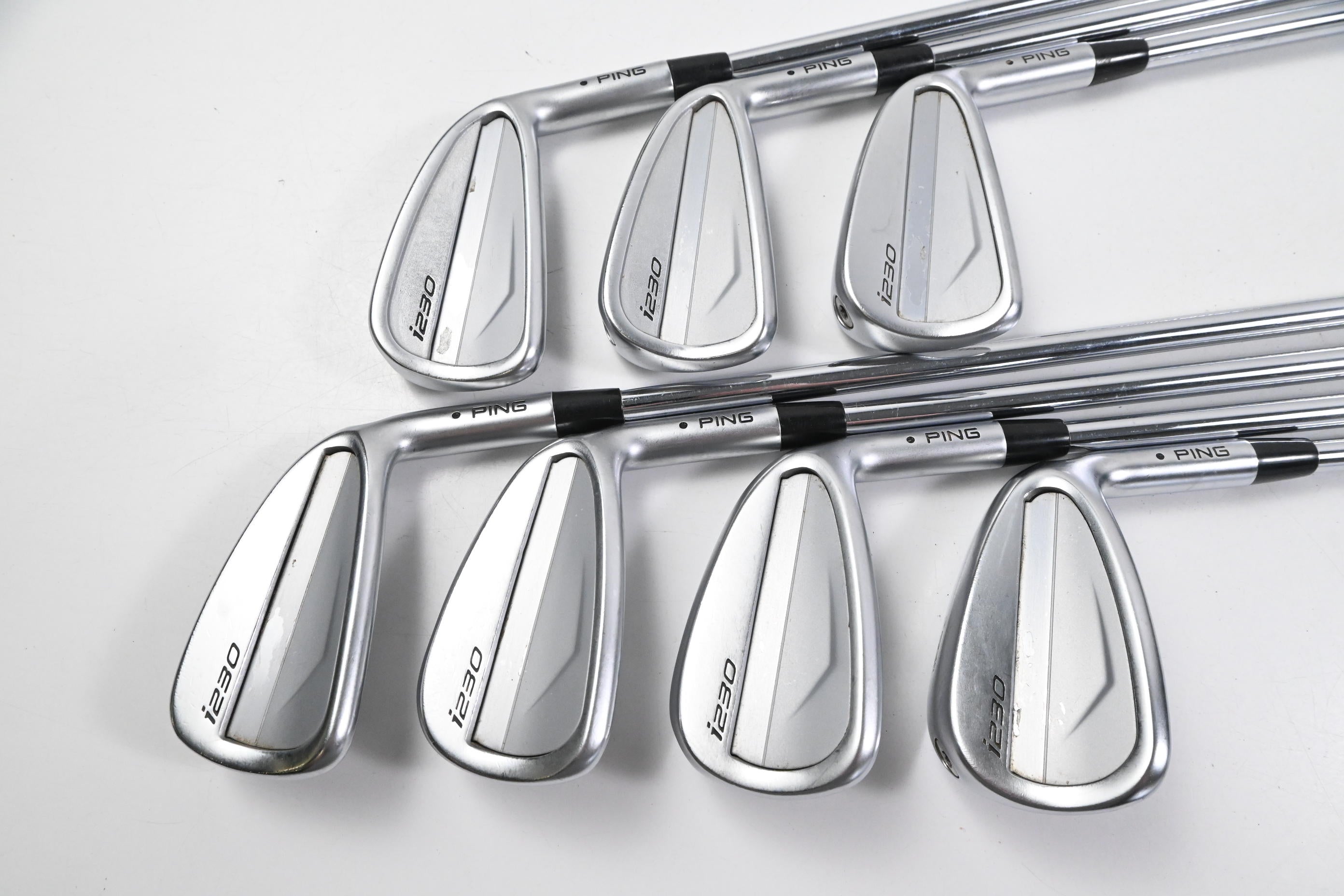 Ping i230 Irons / 4-PW / Black Dot / Regular Flex N.S.Pro Modus3 Tour 105 Shafts