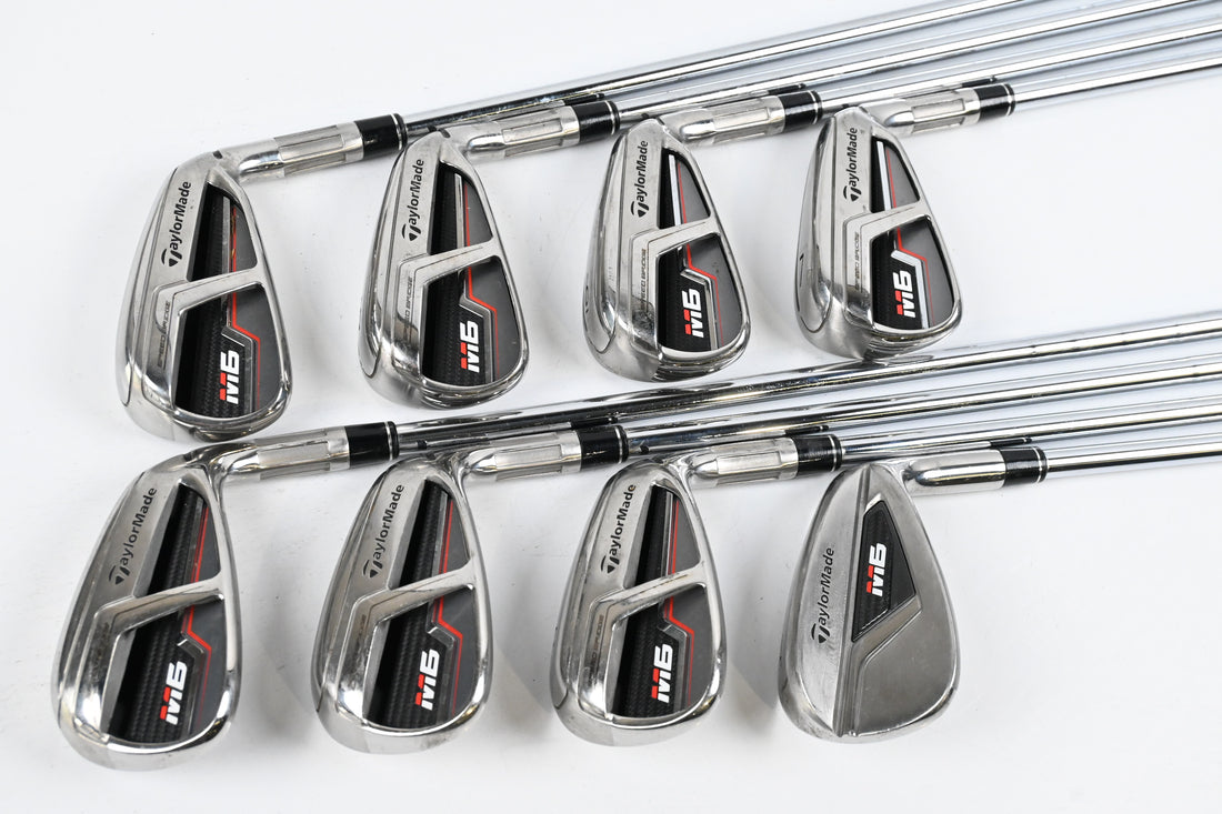 Taylormade M6 Irons / 4-PW+GW / Regular Flex KBS MAX 85 Shafts