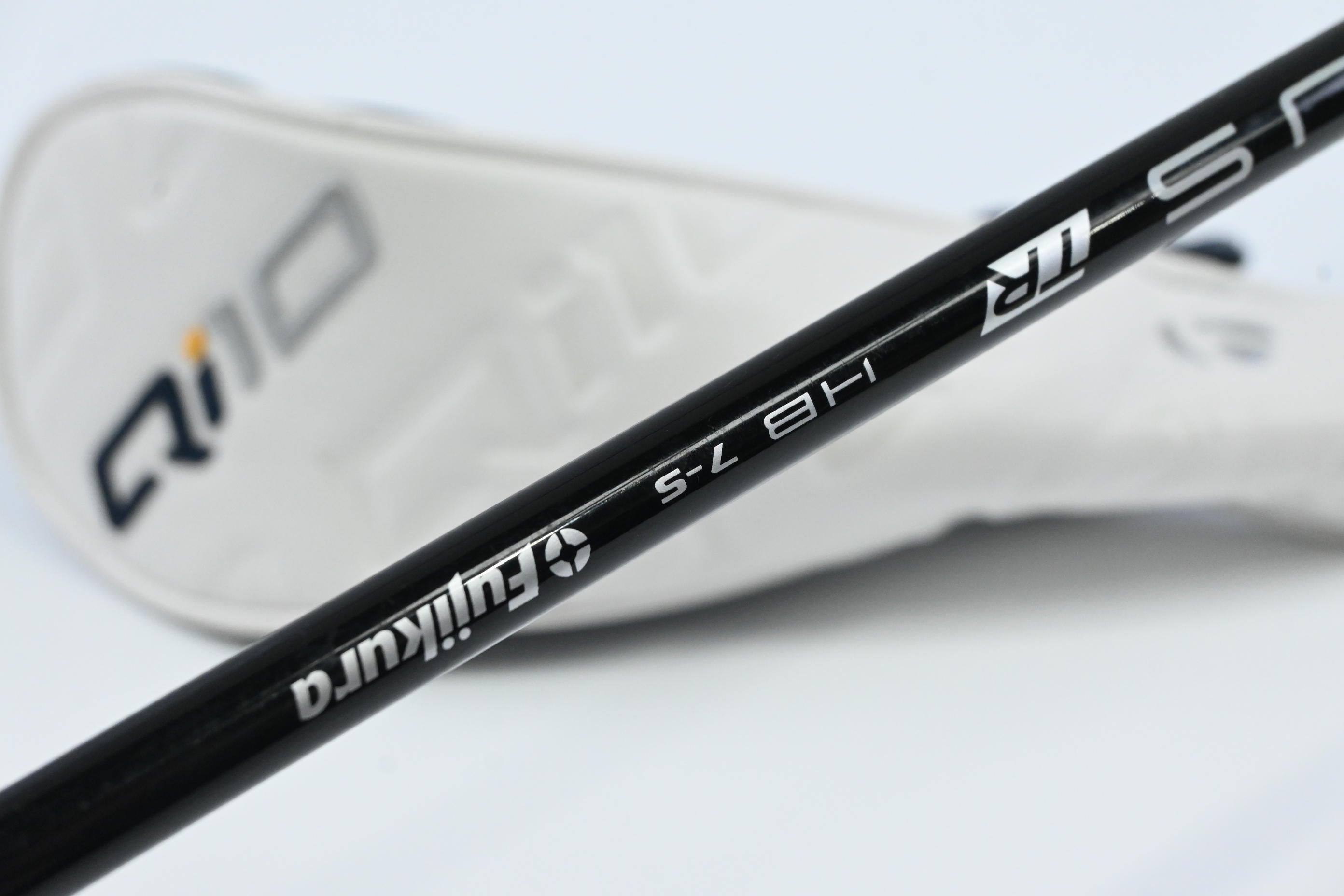 Taylormade Qi10 #4 Hybrid / 22 Degree / Stiff Flex Fujikura Ventus TR Blue 7