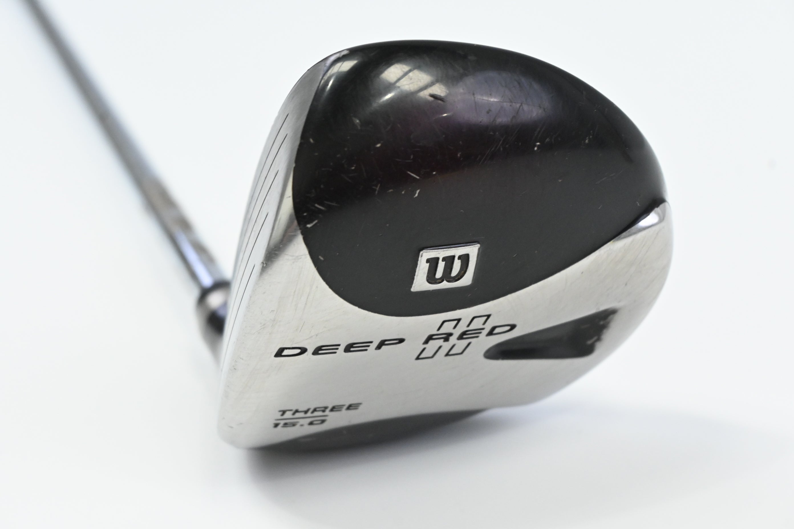 Left Hand Wilson Deep Red II #3 Wood / 15 Degree / Regular Flex Dynamic Gold