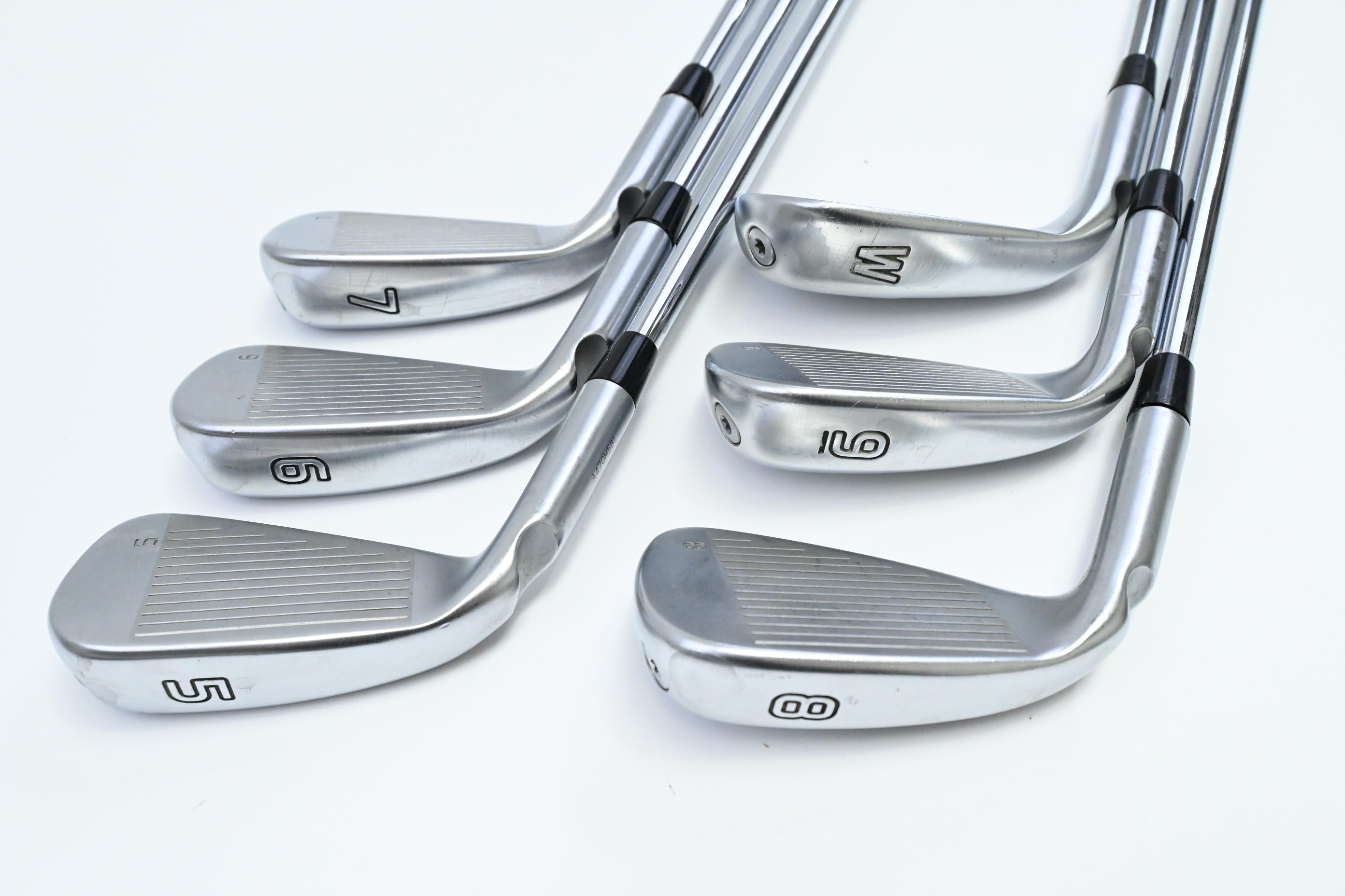 Ping G425 Irons / 5-PW / Blue Dot / Stiff Flex Ping AWT 2.0 Shafts