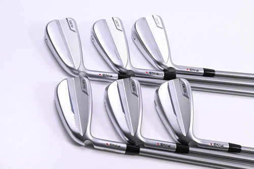 Left Hand Ping i530 Irons / 5-PW / Red Dot / Senior Flex Ping Alta Quick 45