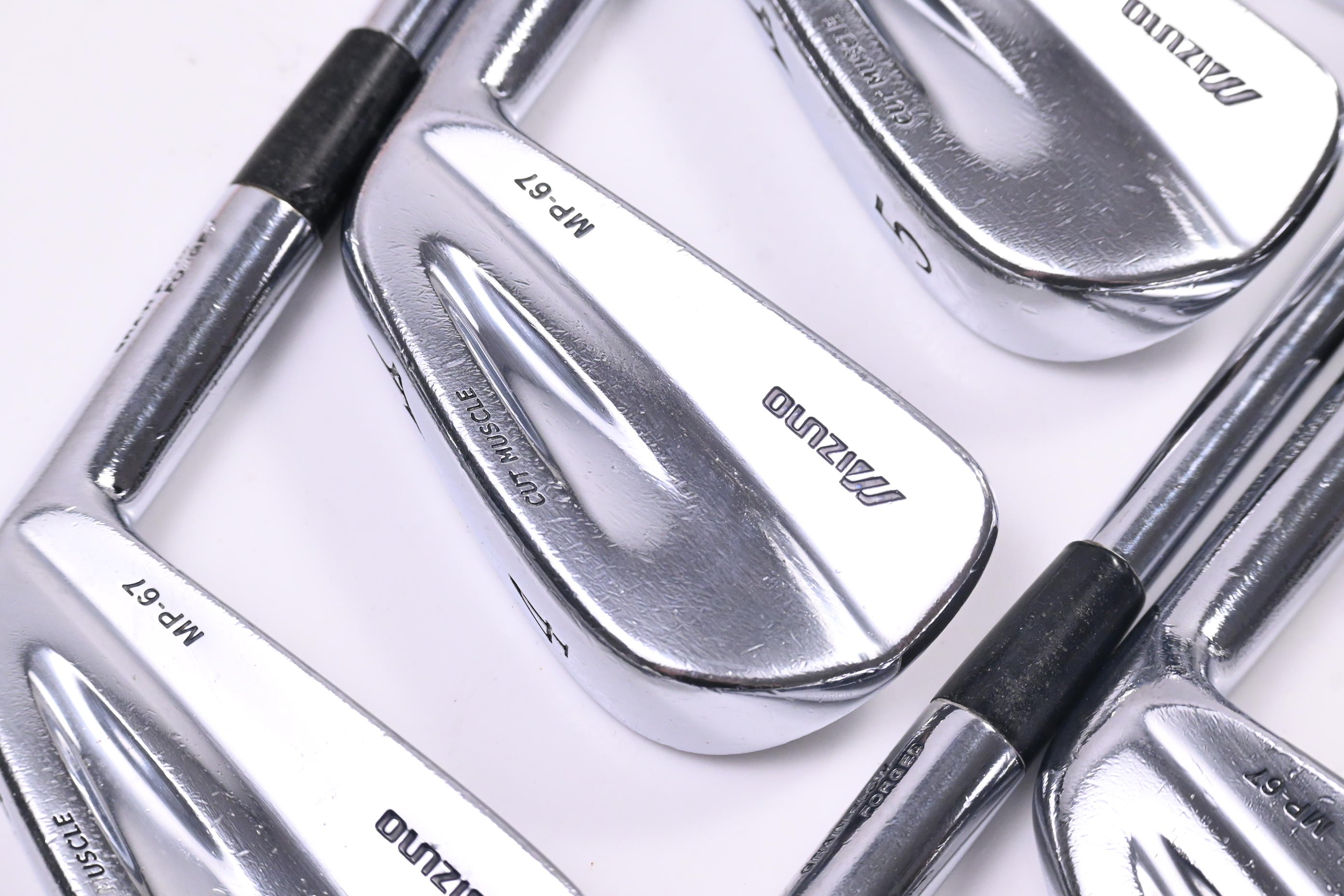 Mizuno MP-67 Irons / 3-PW / Regular Flex Project X Steel Shafts