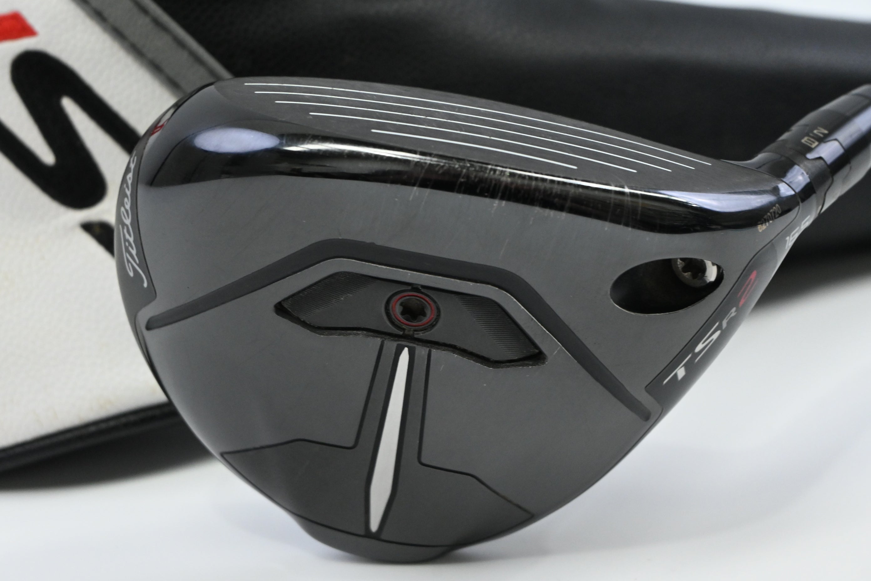 Titleist TSR2 #3 Wood / 16.5 Degree / Stiff Flex HZRDUS Gen4 Red CB 60 Shaft