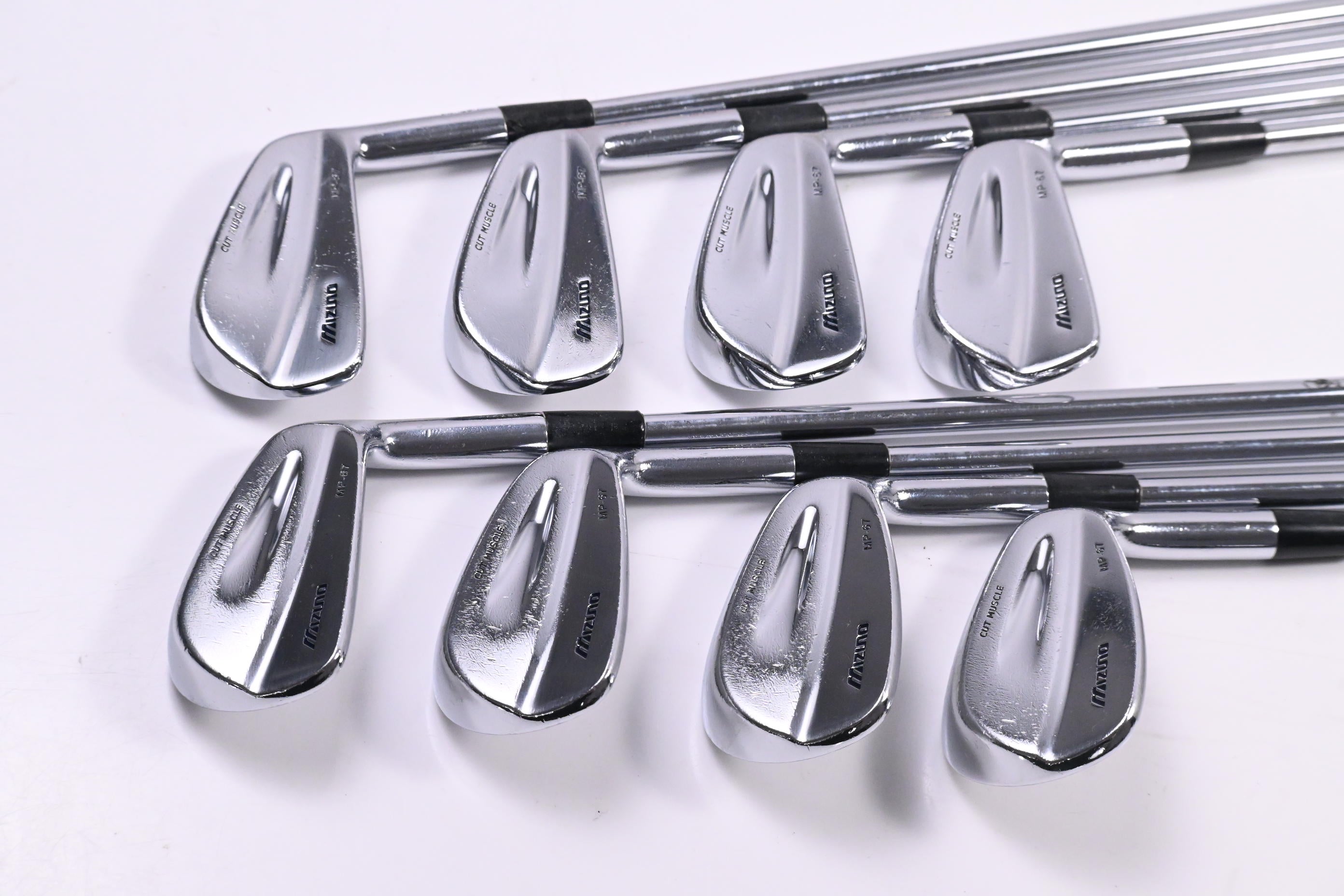 Mizuno MP-67 Irons / 3-PW / Regular Flex Project X Steel Shafts