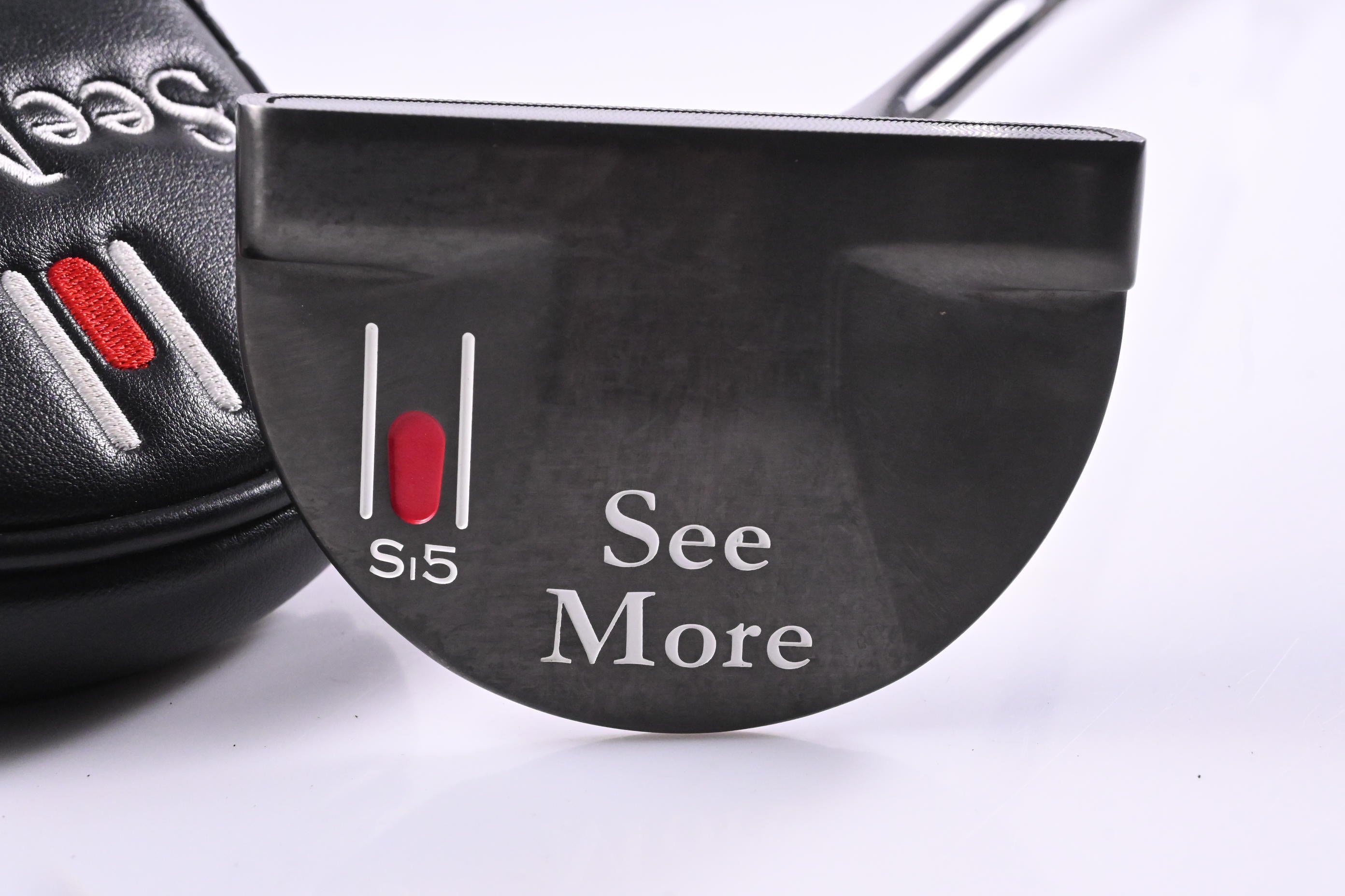 Seemore Si5 W Offset Alum Insert Black Putter / 35 Inch