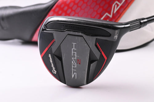 TaylorMade Stealth 2 #3 Wood / 15 Degree / Stiff Flex Ventus TR Red 6 Shaft