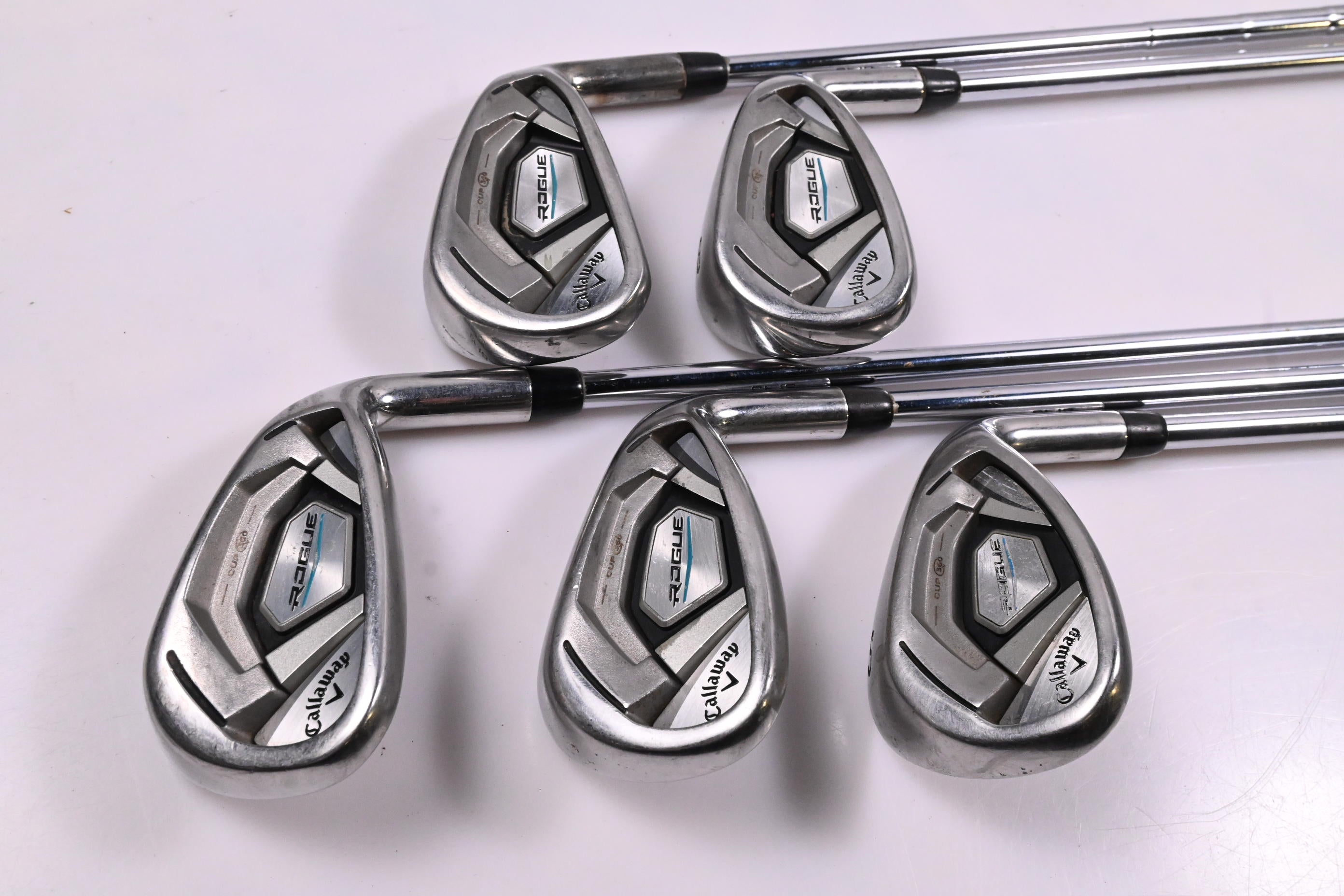Callaway Rogue Irons / 7-PW+SW / Regular Flex XP 95 R300 Shafts