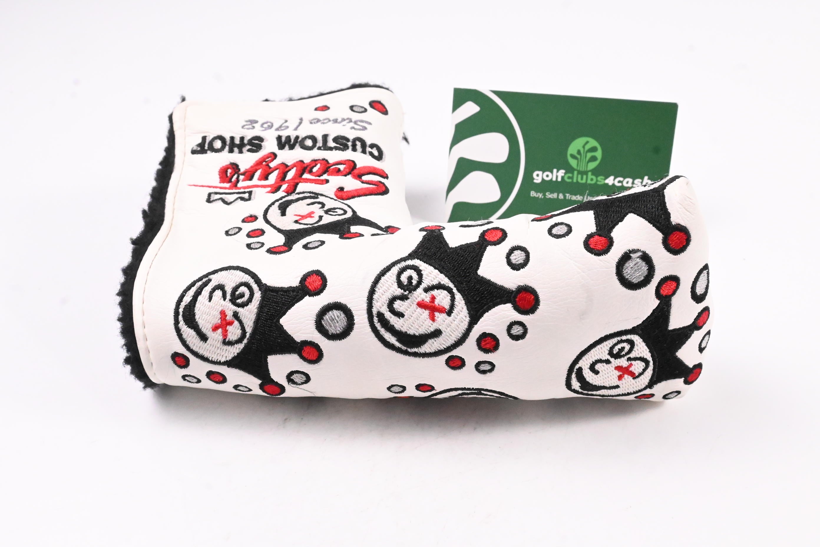 Scotty Cameron 2009 Jackpot Johnny LTD Release Putter Headcover / Blade / White