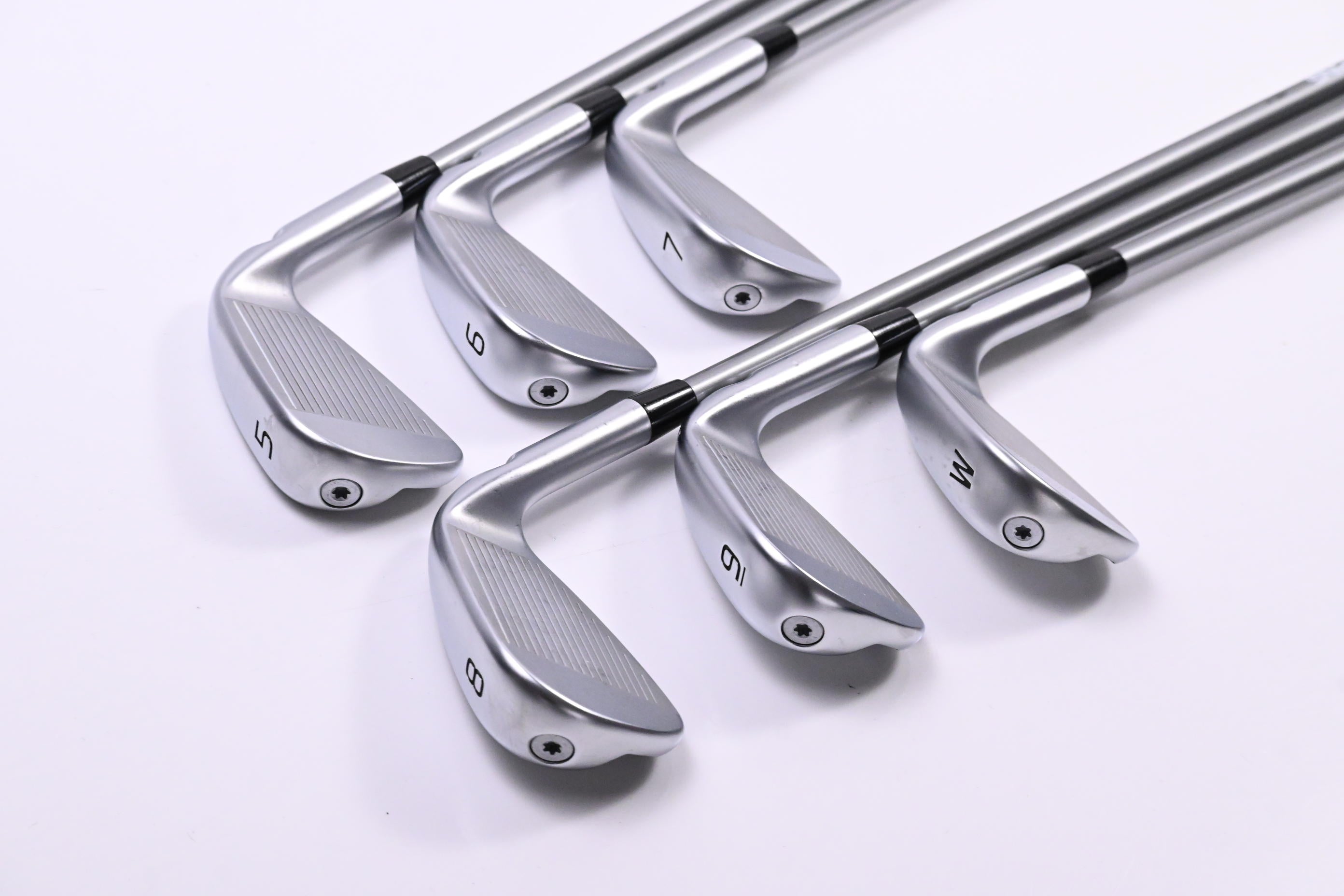 Left Hand Ping i530 Irons / 5-PW / Red Dot / Senior Flex Ping Alta Quick 45