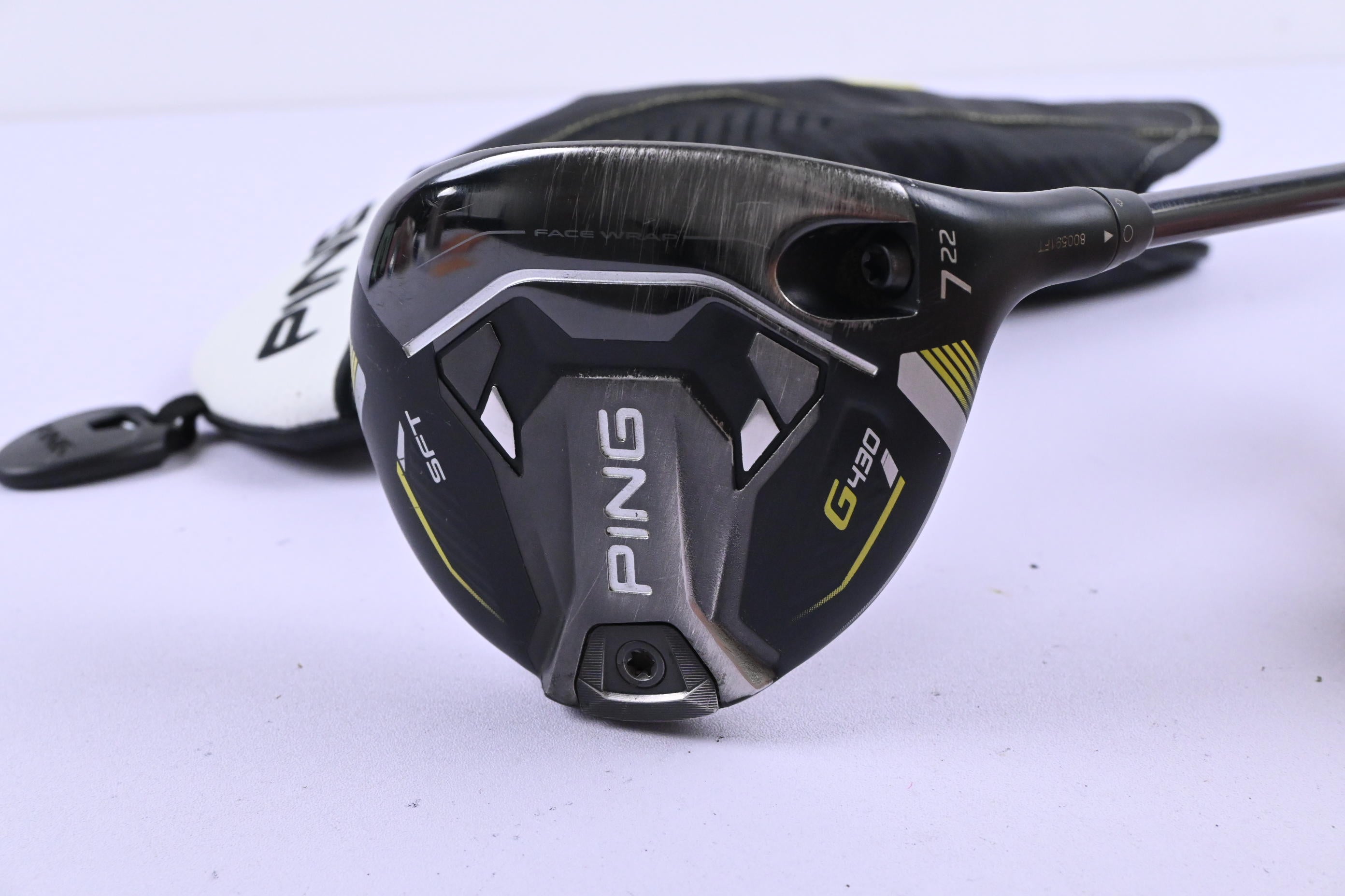 Ping G430 SFT #7 Wood / 22 Degree / Stiff Flex Ping Tour 2.0 Black 75 Shaft