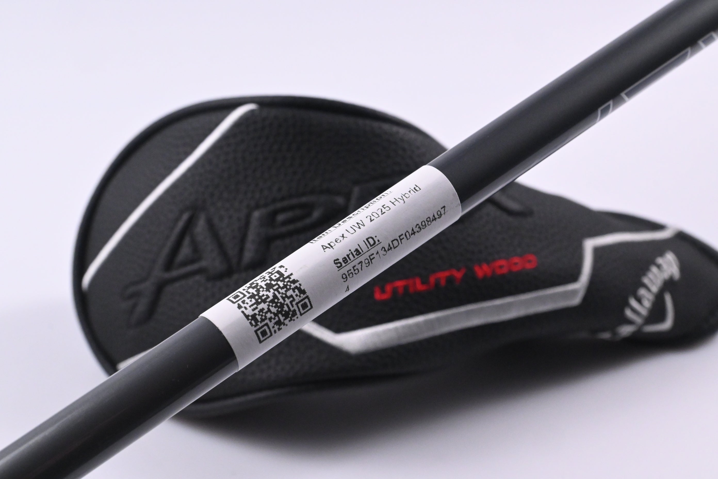 Callaway Apex UW 2025 #3 Hybrid / 19 Degree / Stiff Flex Denali Charcoal 70 Shaft