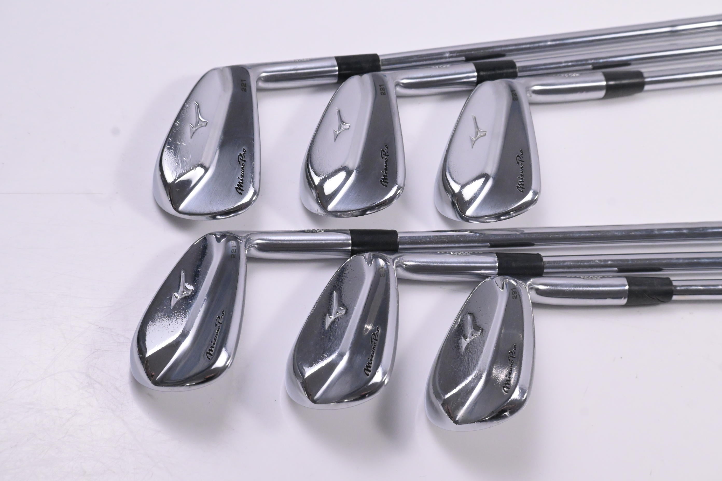 Mizuno Pro 221 Irons / 5-PW / Stiff Flex KBS $-Taper 120 Shafts