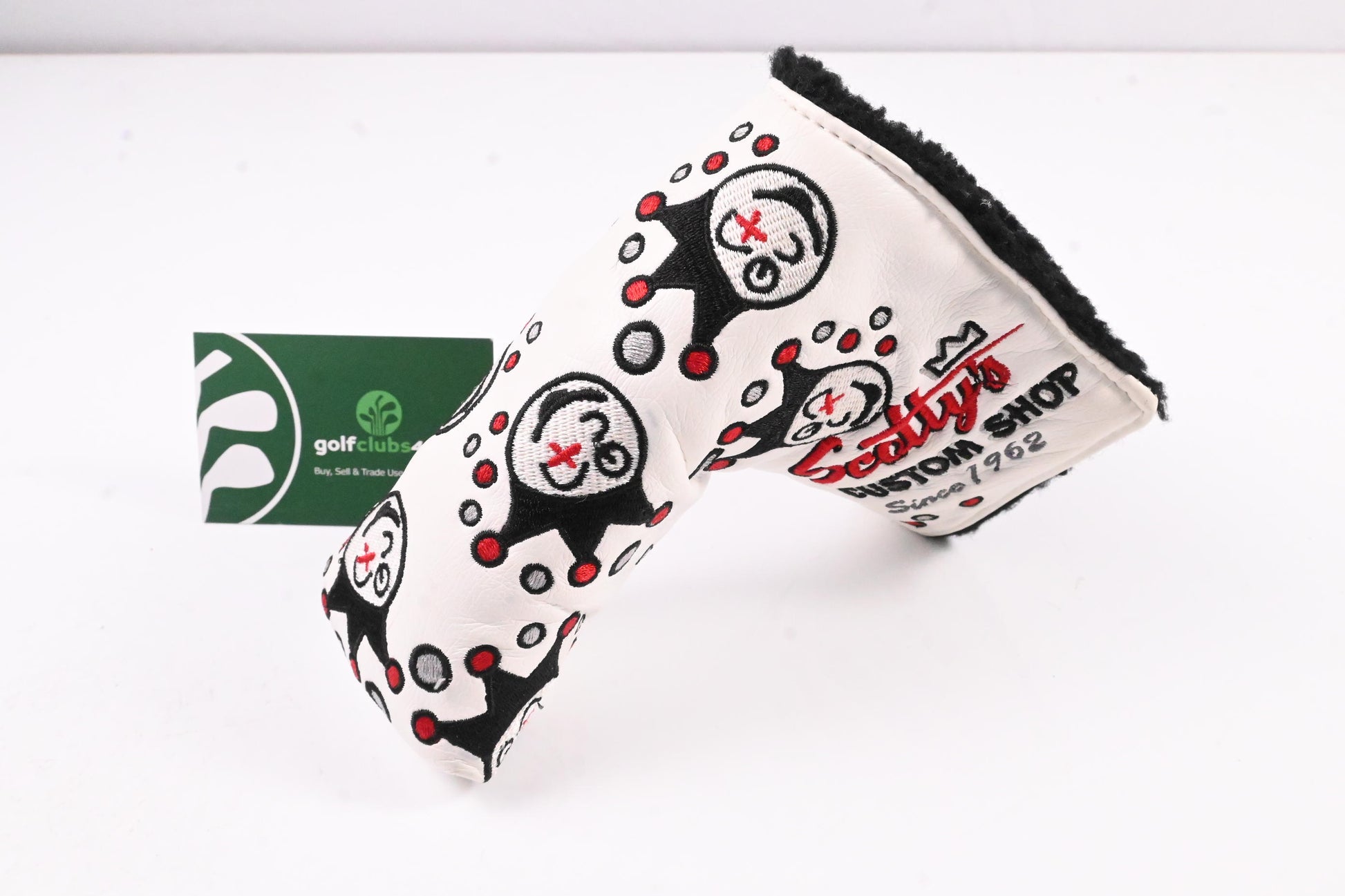 Scotty Cameron 2009 Jackpot Johnny LTD Release Putter Headcover / Blade / White