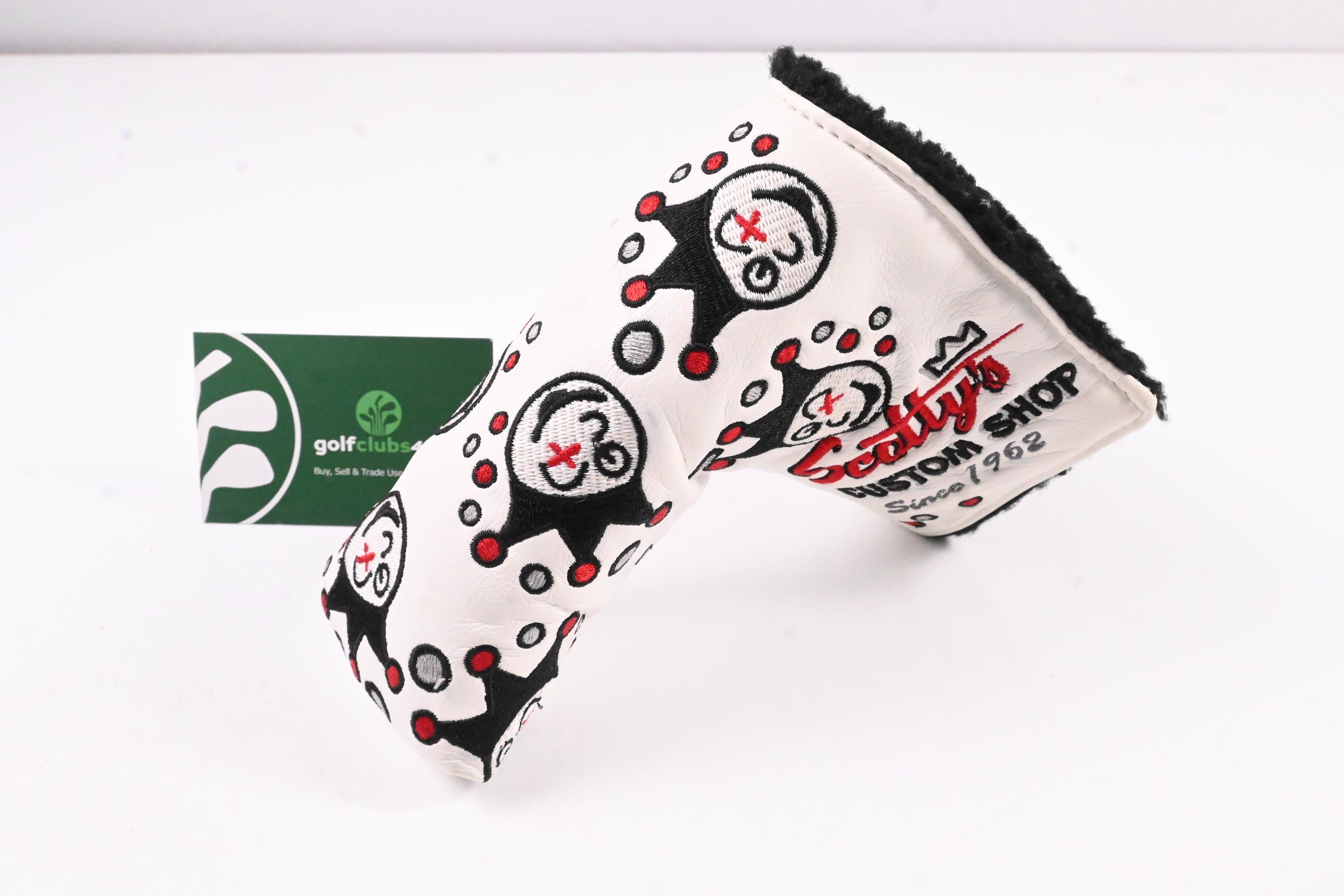 Scotty Cameron 2009 Jackpot Johnny LTD Release Putter Headcover / Blade / White
