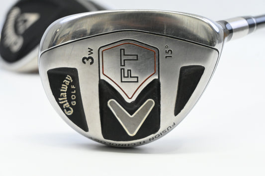 Callaway FT #3 Wood / 15 Degree / Regular Flex Fujikura E Fit-On 160 Shaft