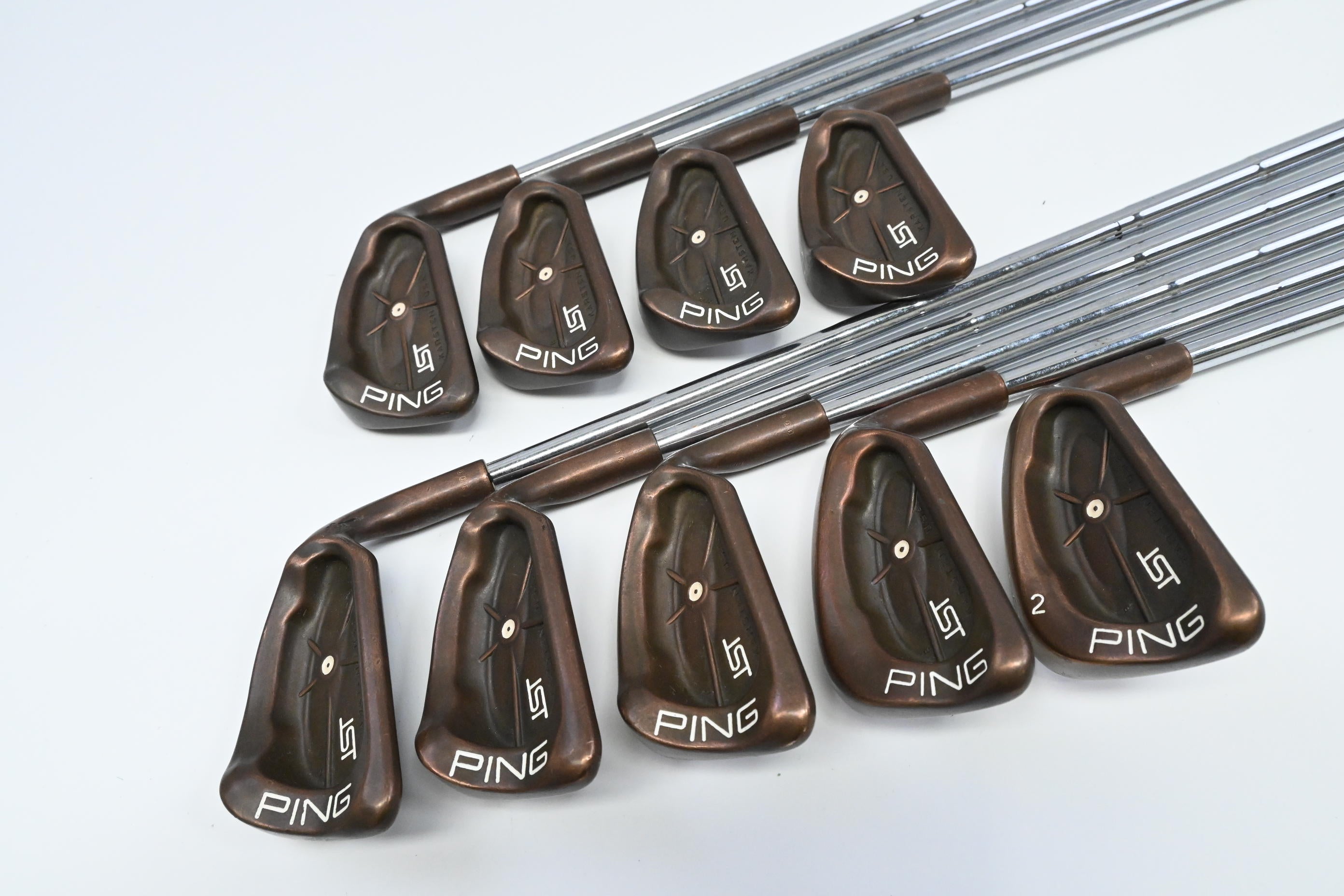 Ping ISI BeCu Irons / 3-PW+SW / White Dot / Regular Flex Ping Z-Z 65 Shafts
