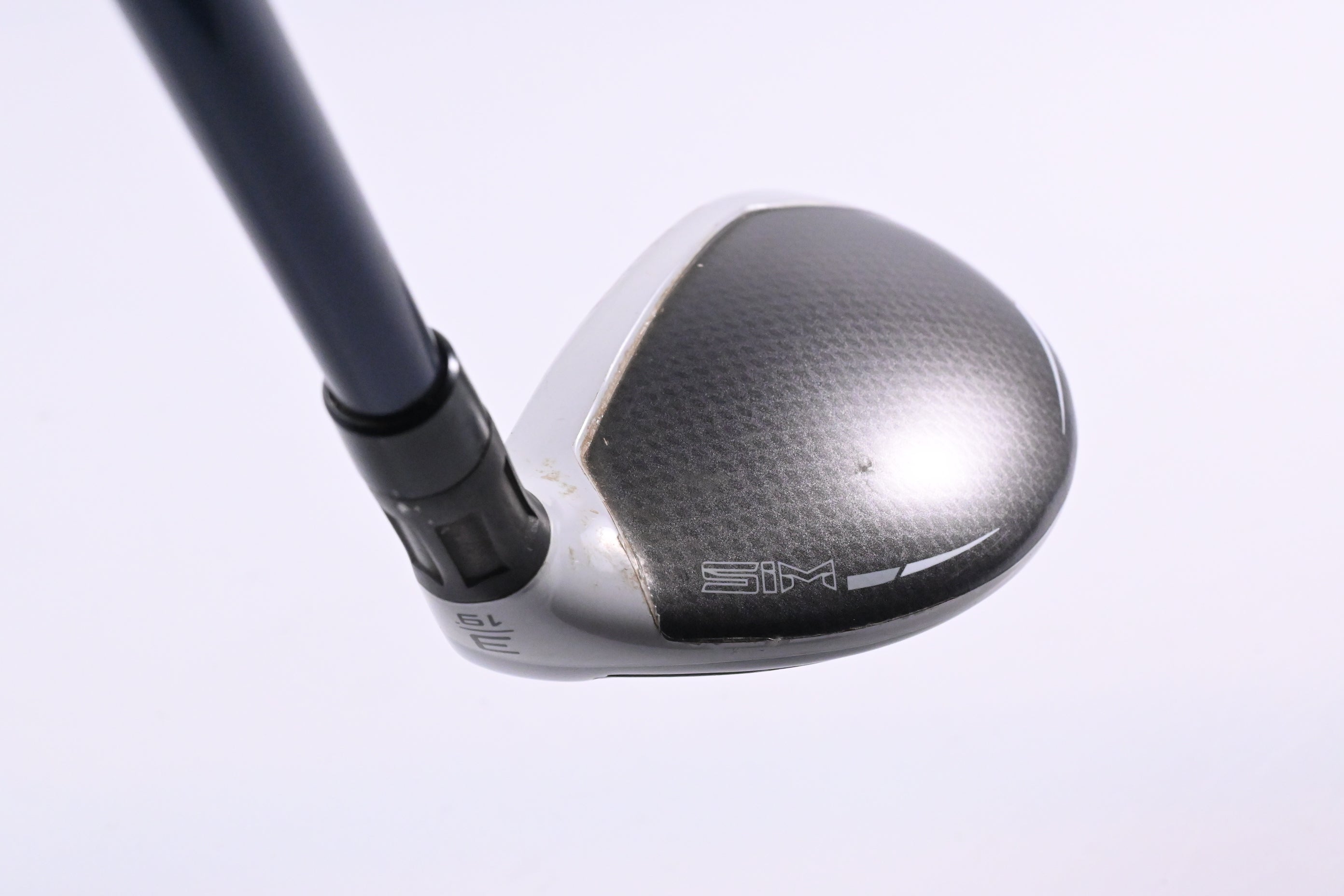 Taylormade SIM Max #3 Hybrid / 19 Degree / Stiff Flex Ventus Blue 7 Shaft