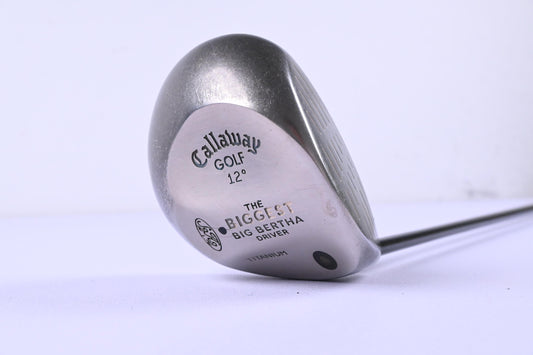 Ladies Callaway Biggest Big Bertha Driver / 12 Degree / Ladies Flex Aldila Shaft