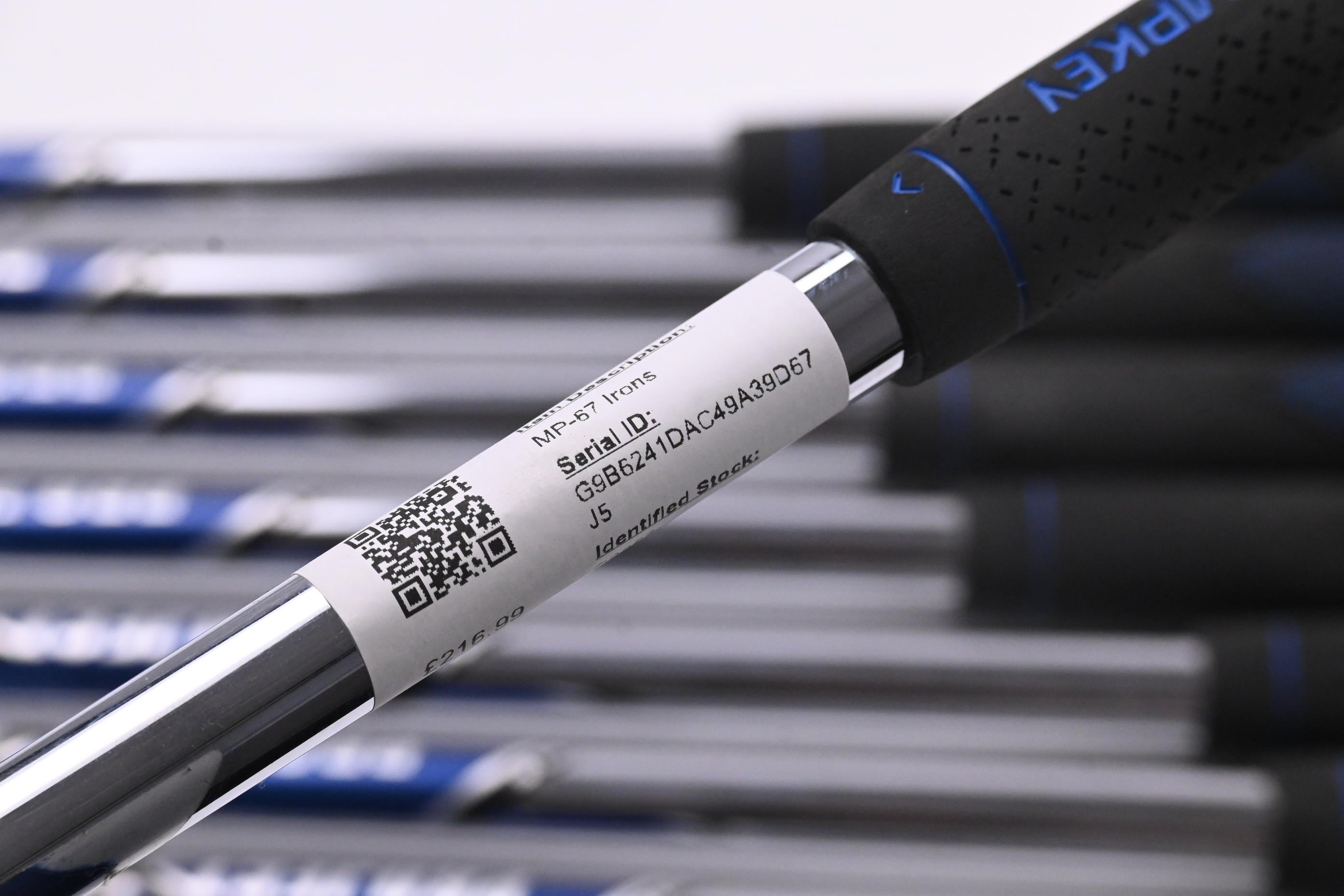 Mizuno MP-67 Irons / 3-PW / Regular Flex Project X Steel Shafts