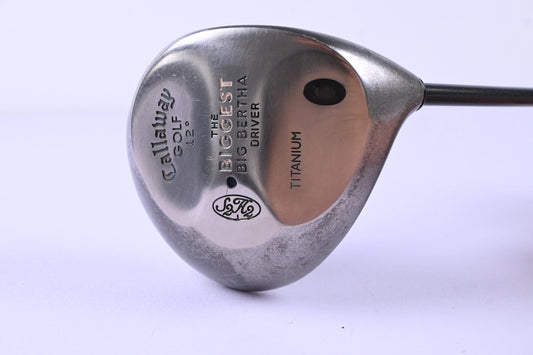 Ladies Callaway Biggest Big Bertha Driver / 12 Degree / Ladies Flex Aldila Shaft