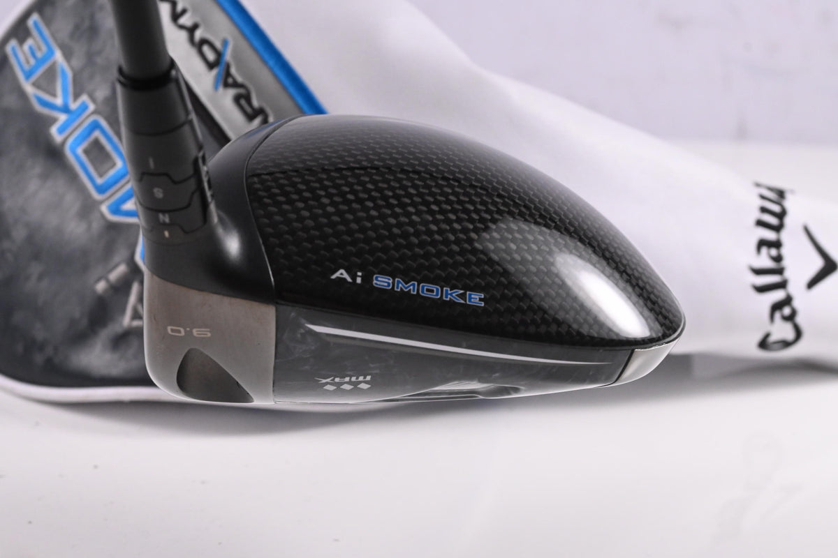 Tour Issue Callaway Paradym Ai Smoke TD Max Driver / 9 Degree / Stiff Flex