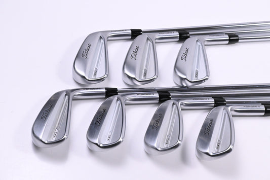 Titleist T100 2023 Irons / 4-PW / Regular Flex AMT Black R300 Shafts
