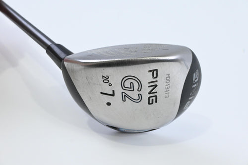 Left Hand Ping G2 #7 Wood / 20 Degree / Stiff Flex Ping TFC 100 Shaft