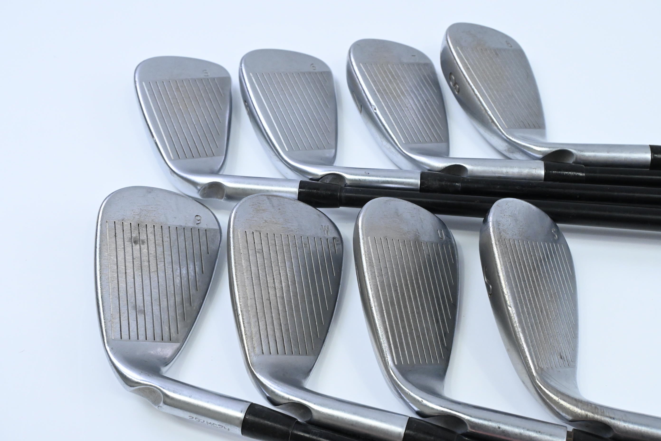 Ping G400 Irons / 5-PW+UW+SW / Black Dot / Regular Flex Ping Alta CB AWT Shaft