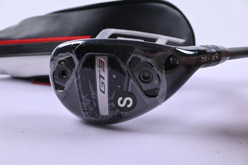 Titleist GT3 #4 Hybrid / 21 Degree / Stiff Flex HZRDUS Gen5 Black 80 Shaft
