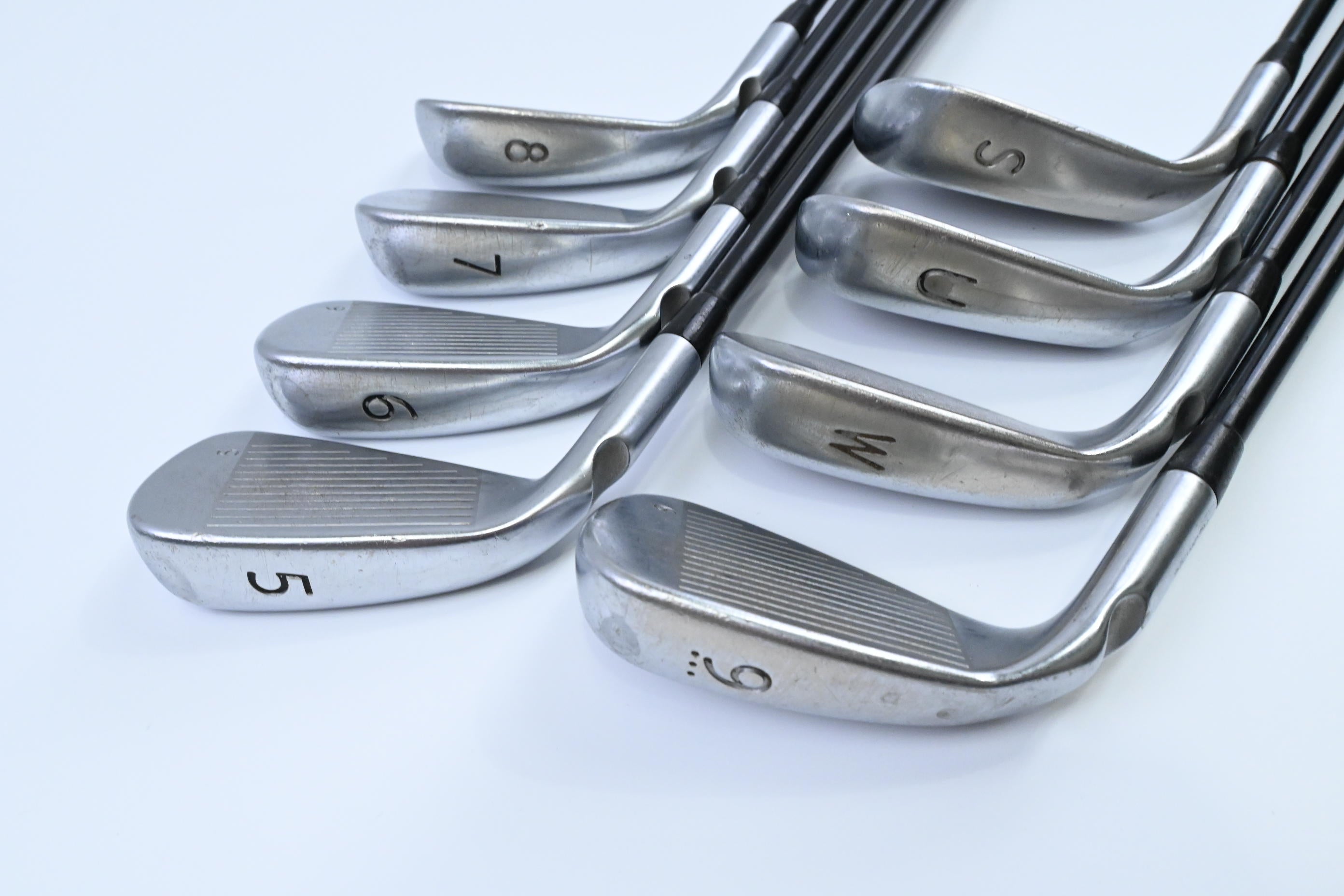 Ping G400 Irons / 5-PW+UW+SW / Black Dot / Regular Flex Ping Alta CB AWT Shaft