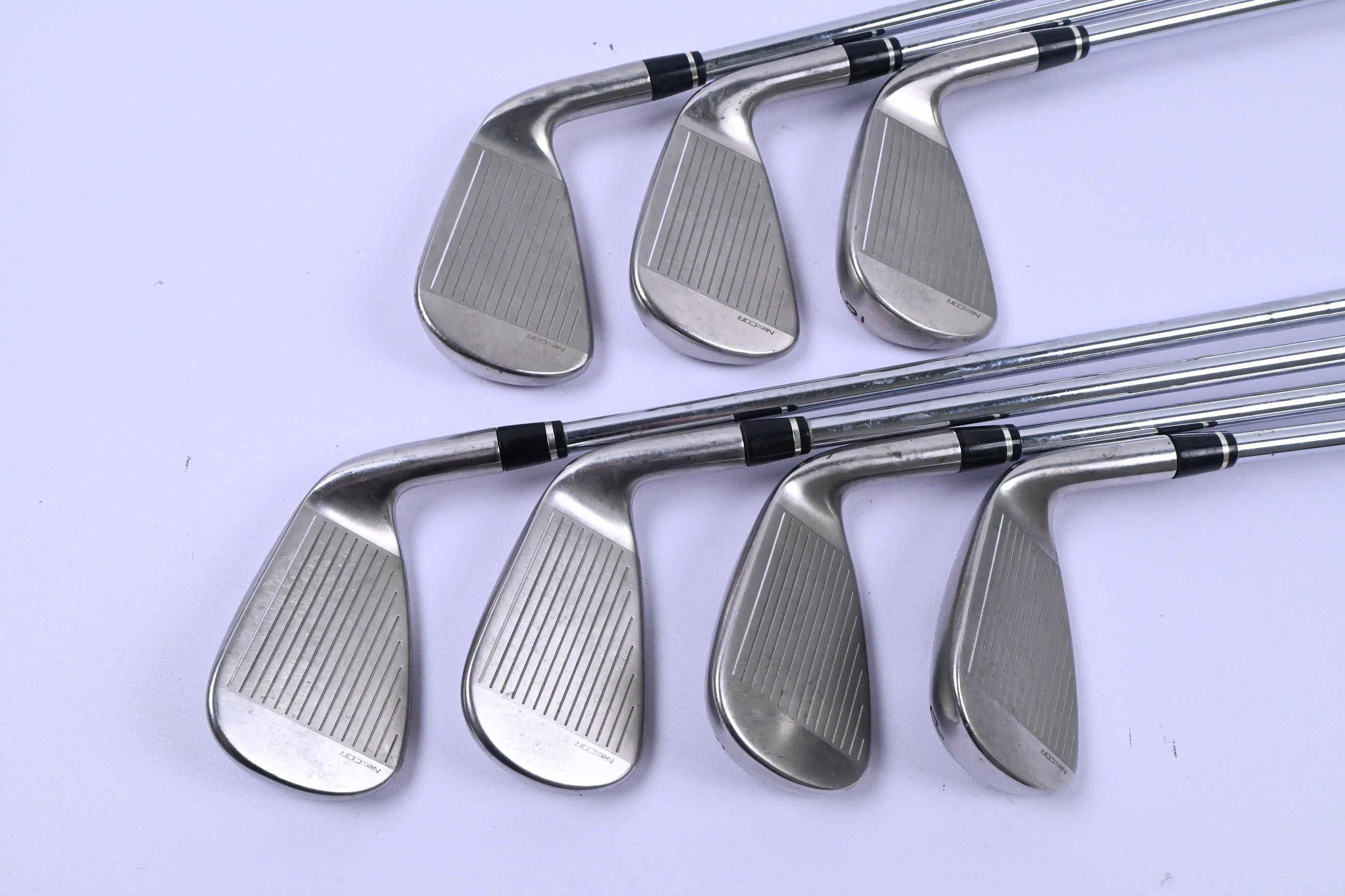 Left Hand Nike VR-S Covert Irons / 4-PW / Regular Flex Dynalite 90 Shafts