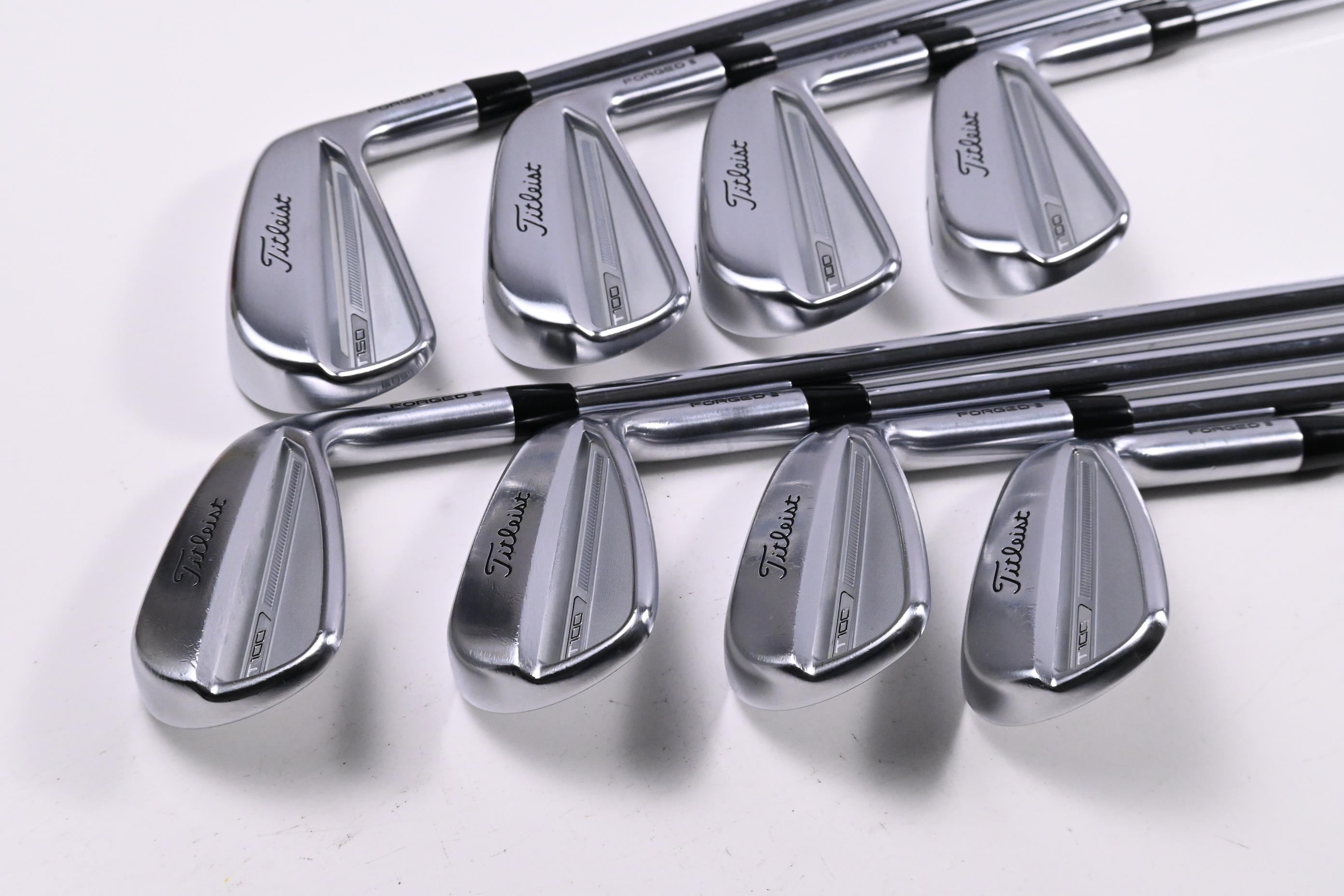 Titleist T100 2023 Irons / 4-PW+50 / Stiff Flex Project X LZ 120 Shafts