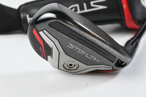 Taylormade Stealth Plus #3 Hybrid / 19.5 Degree / Stiff Flex HZRDUS Smoke RDX