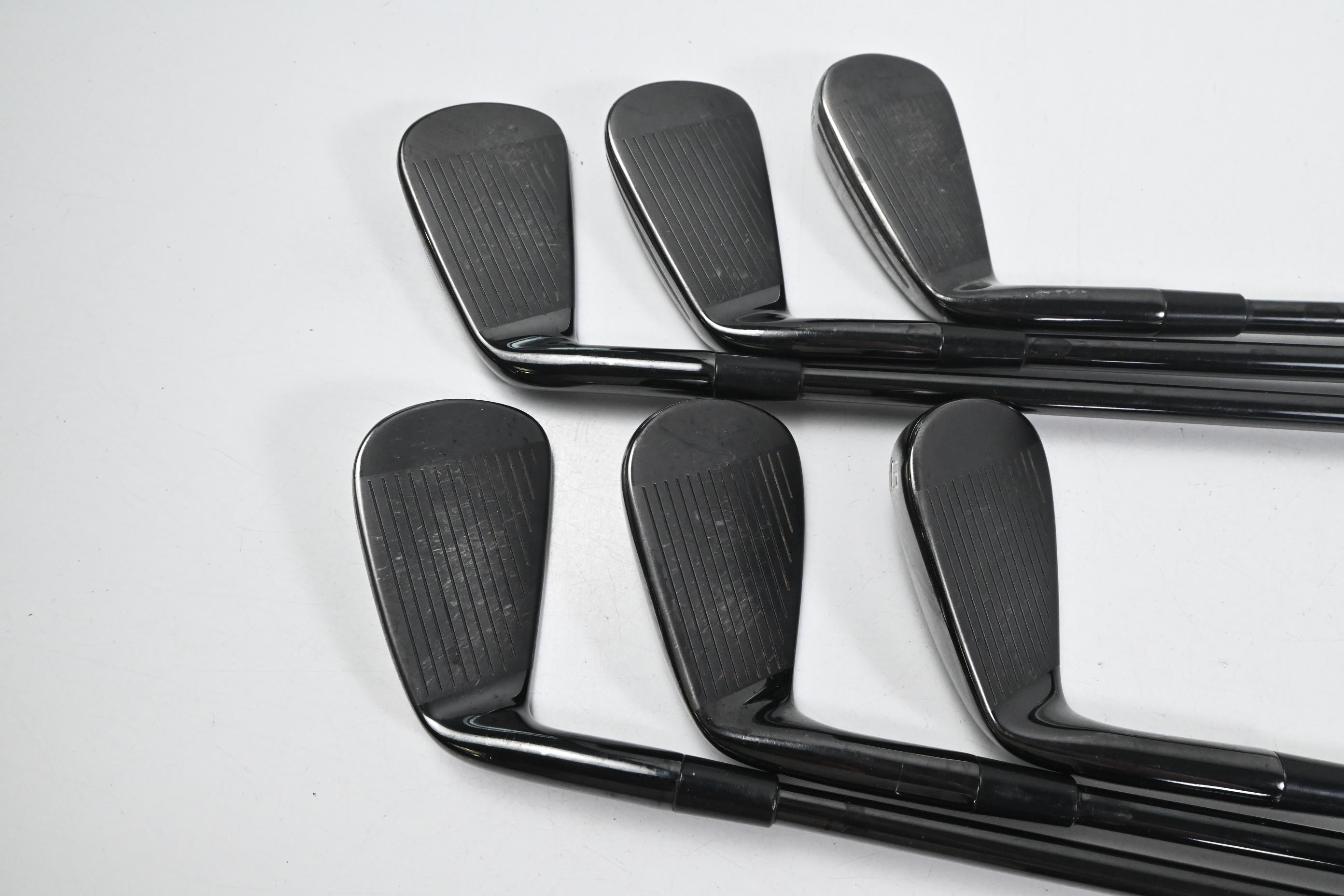Taylormade P770 2023 Phantom Black Irons / 4-9i / Stiff Flex KBS Tour Shafts