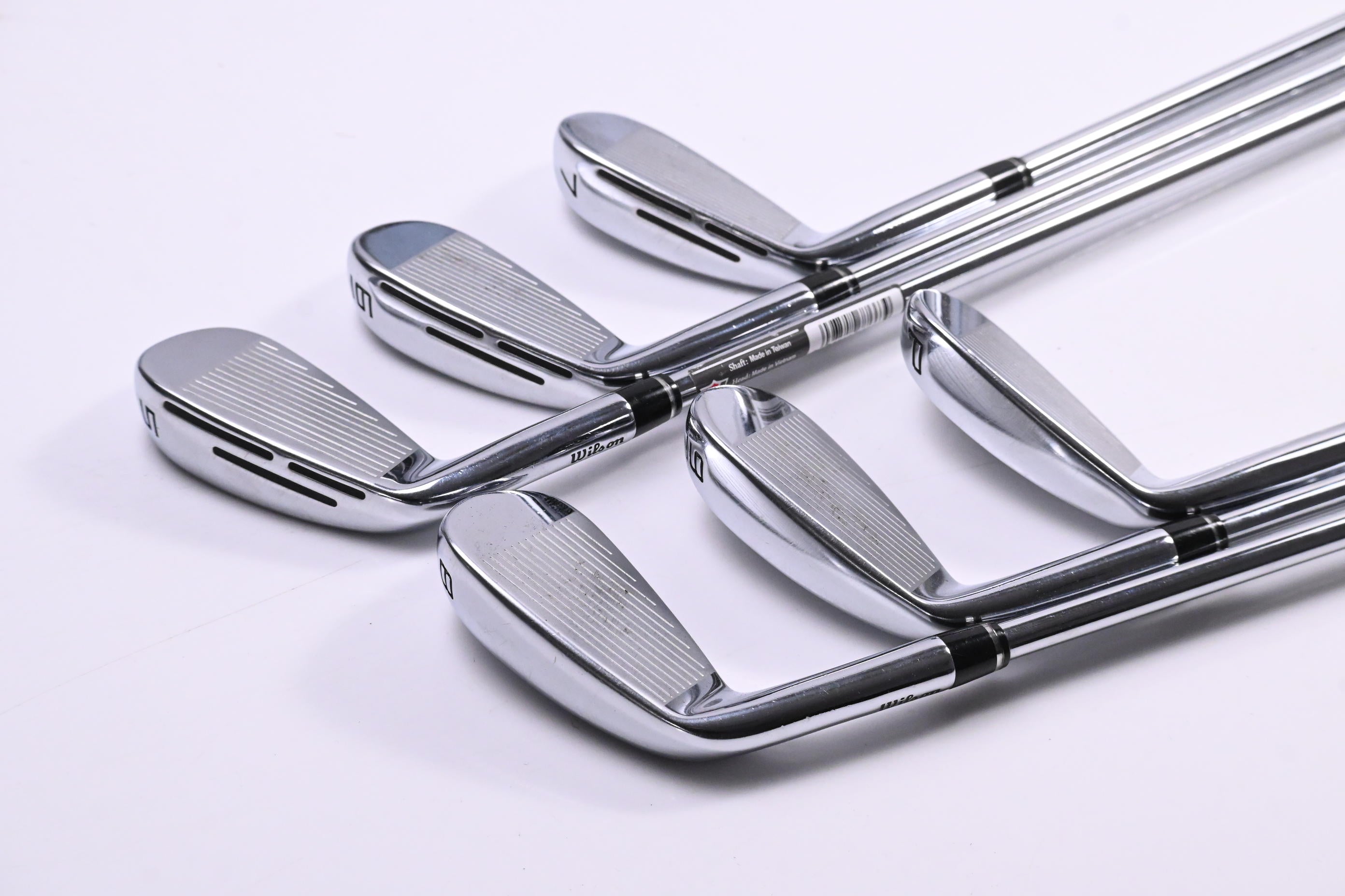 Wilson DYNAPWR 2023 Forged Irons / 5-PW / Regular Flex KBS Tour Lite Shafts