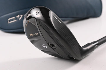 Taylormade Qi4D #4 Hybrid / 22 Degree / Stiff Flex REAX By KBS 75 Shaft