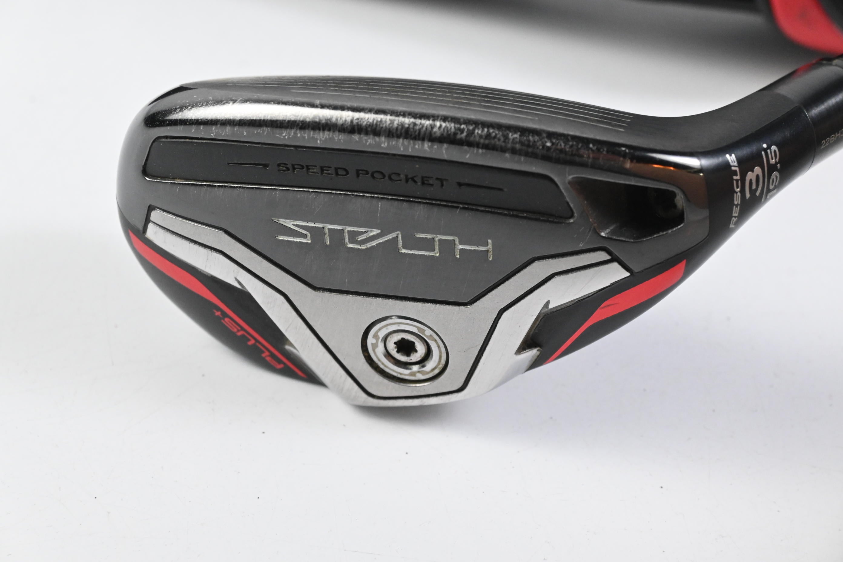 Taylormade Stealth Plus #3 Hybrid / 19.5 Degree / Stiff Flex HZRDUS Smoke RDX