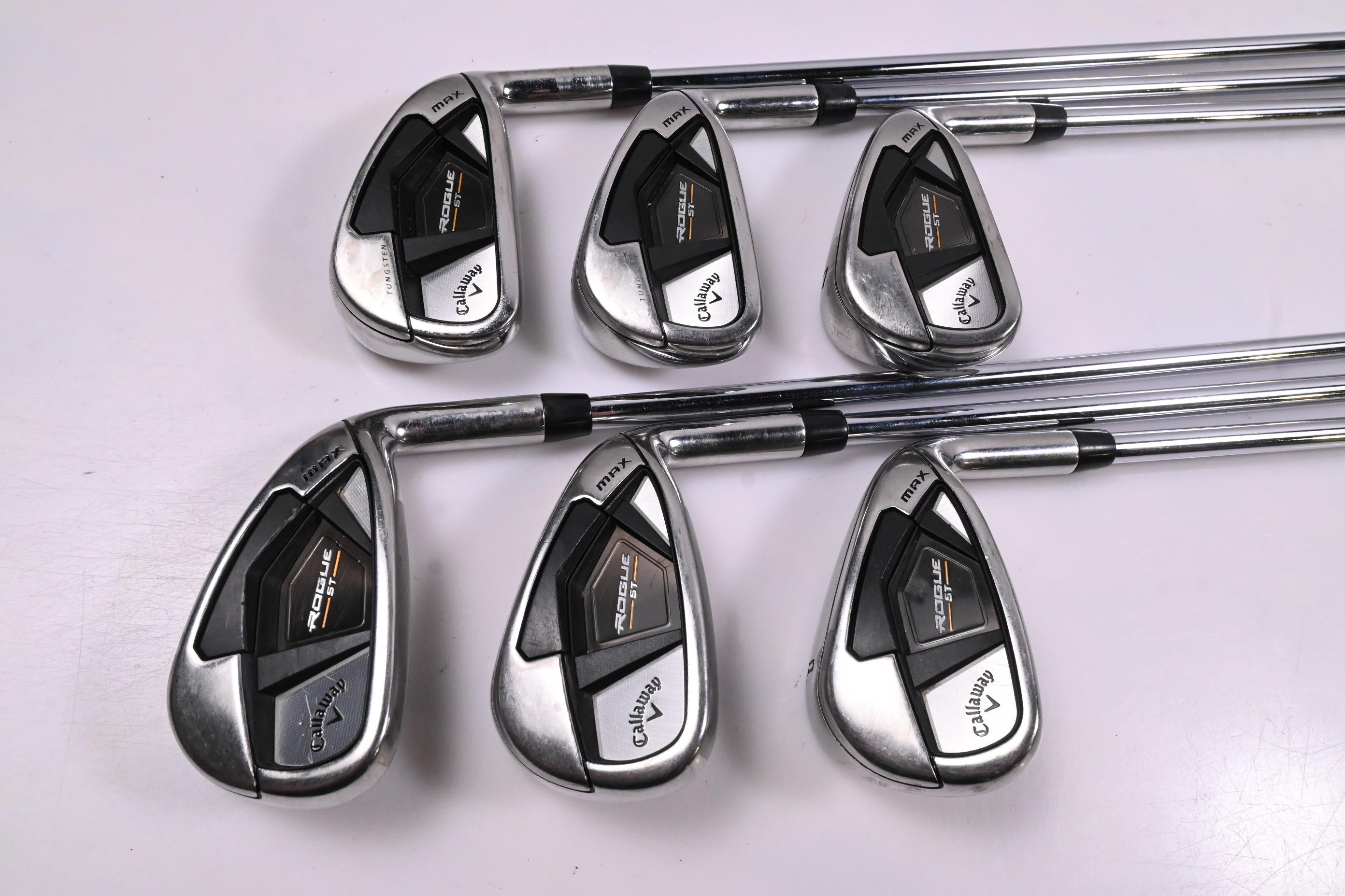 Callaway Rogue ST Max Irons / 5-PW / Regular Flex Elevate MPH 85 Shafts